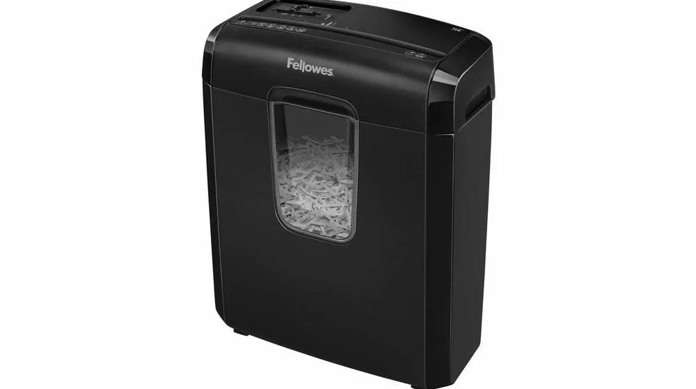 Fellowes Powershred 6C Niszczarka Do Dokumentów, 6 Arkuszy
