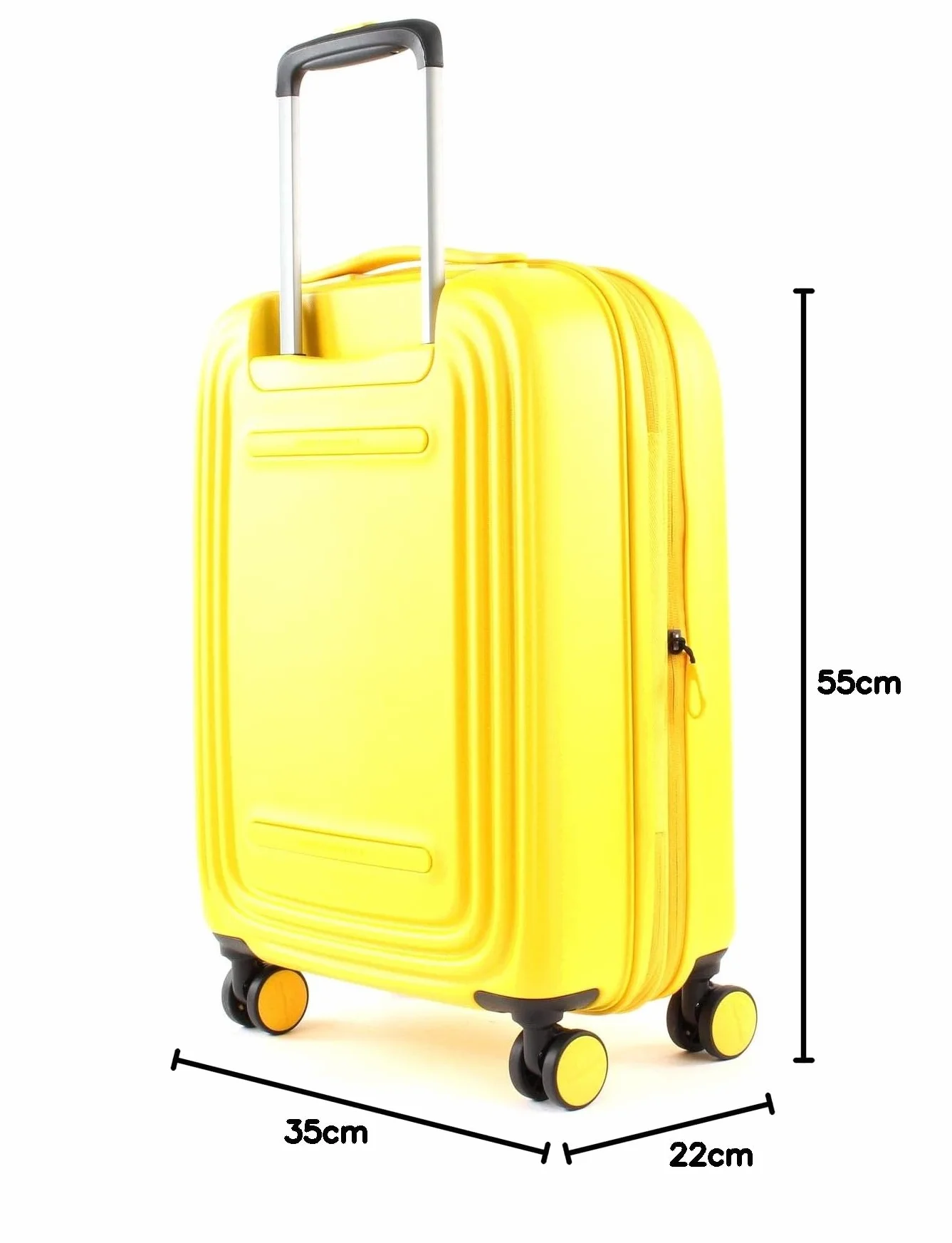 Mandarina Duck Logoduck walizka na kółkach, 35 x 55 x 23/26 (dł. x wys. x szer.), Duck Yellow, 35x55x23/26(LxHxW), walizka i walizka na kółkach