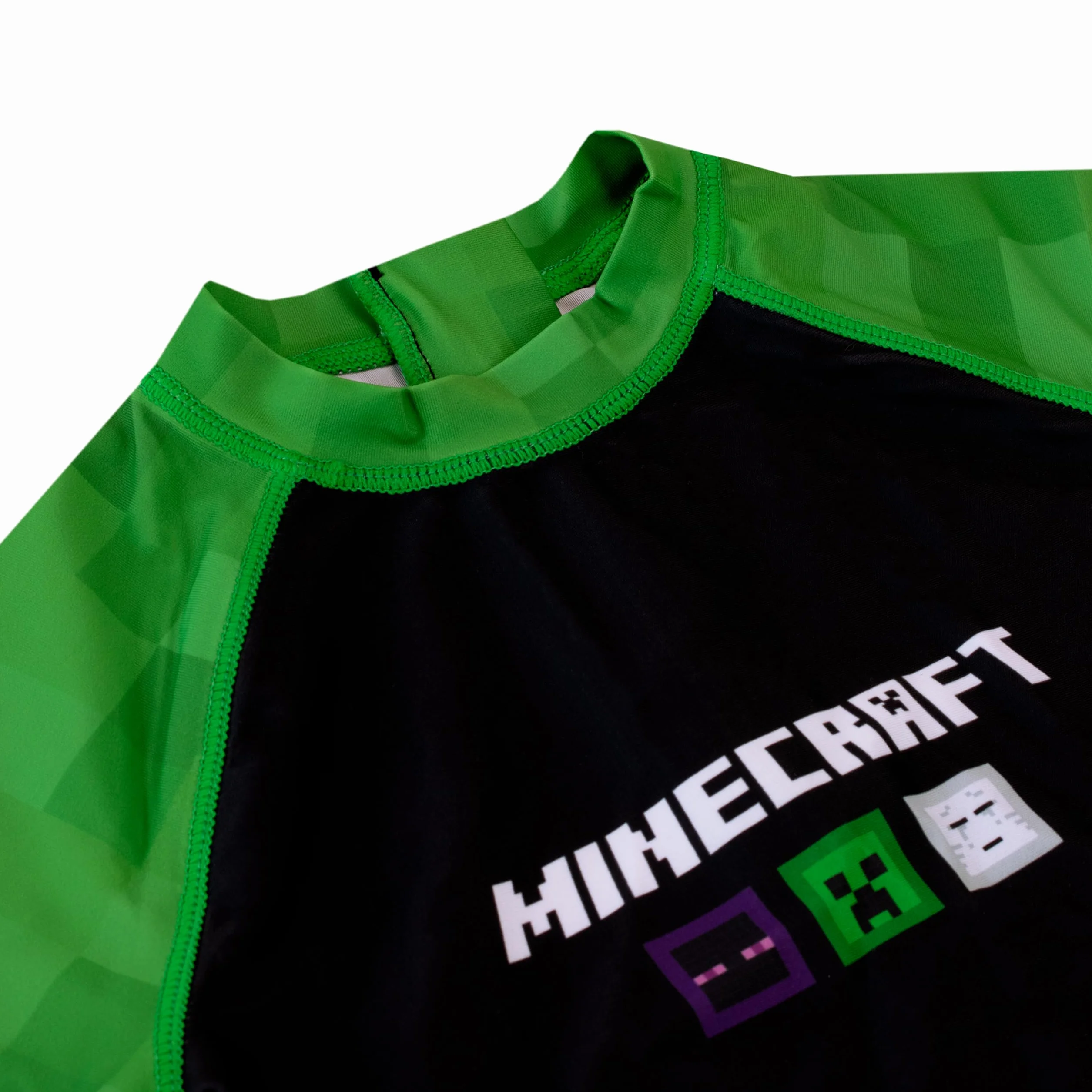 Zestaw Kąpielowy Minecraft Swim Shorts | Zestaw Kąpielowy Chłopców | Kostium Do Pływania Dla Chłopców W Stylu Gier | 116