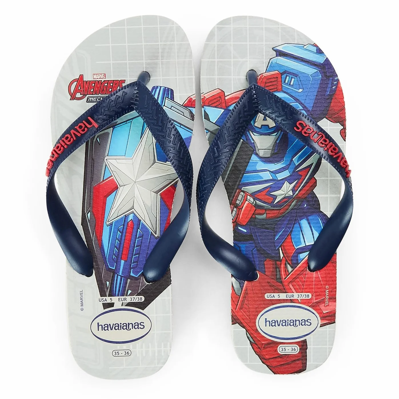 Havaianas Uniseks - dzieci Kids Top Marvel IIKlapki