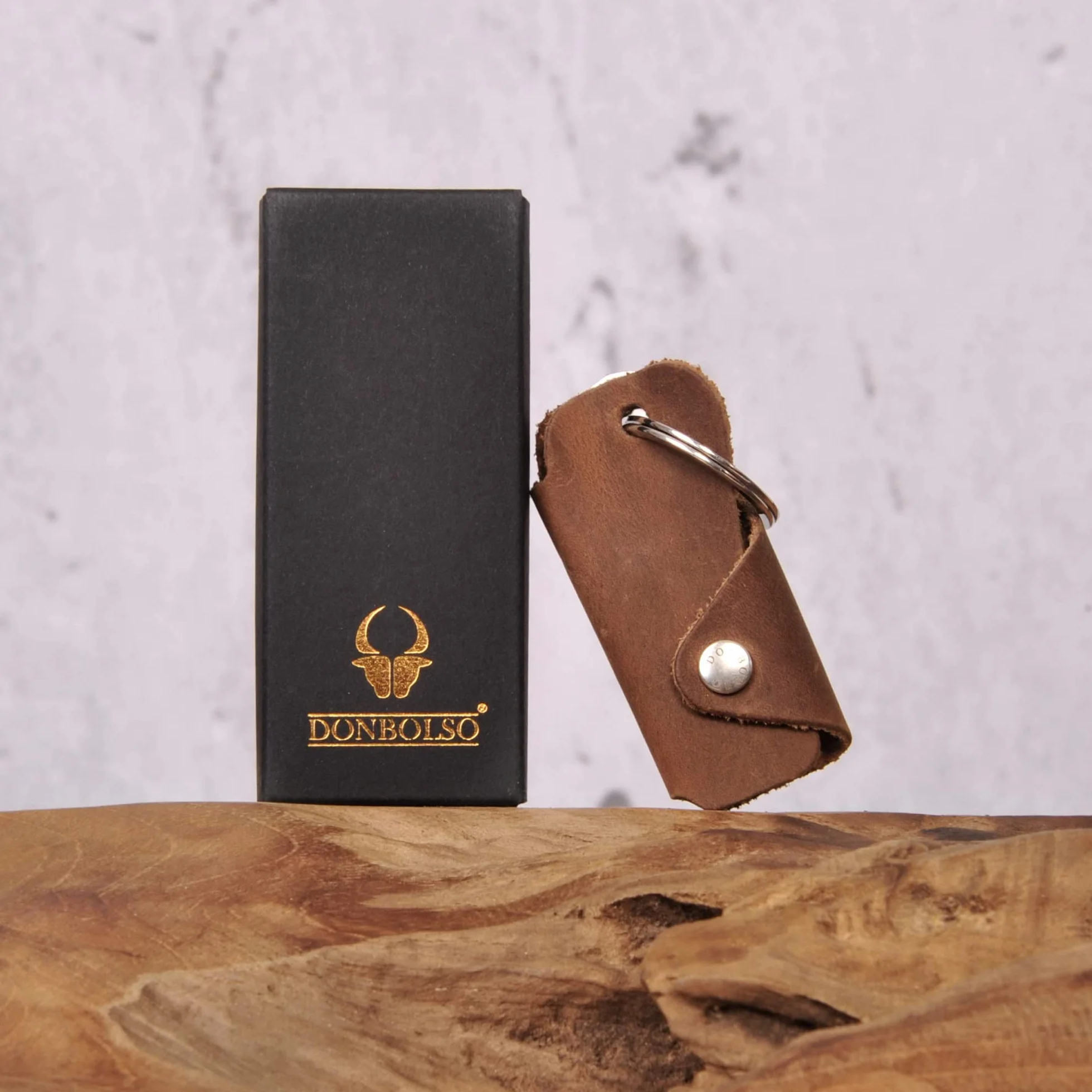 DONBOLSO® Colt I etui na klucze ze skóry na 1-6 kluczy dla kobiet i mężczyzn