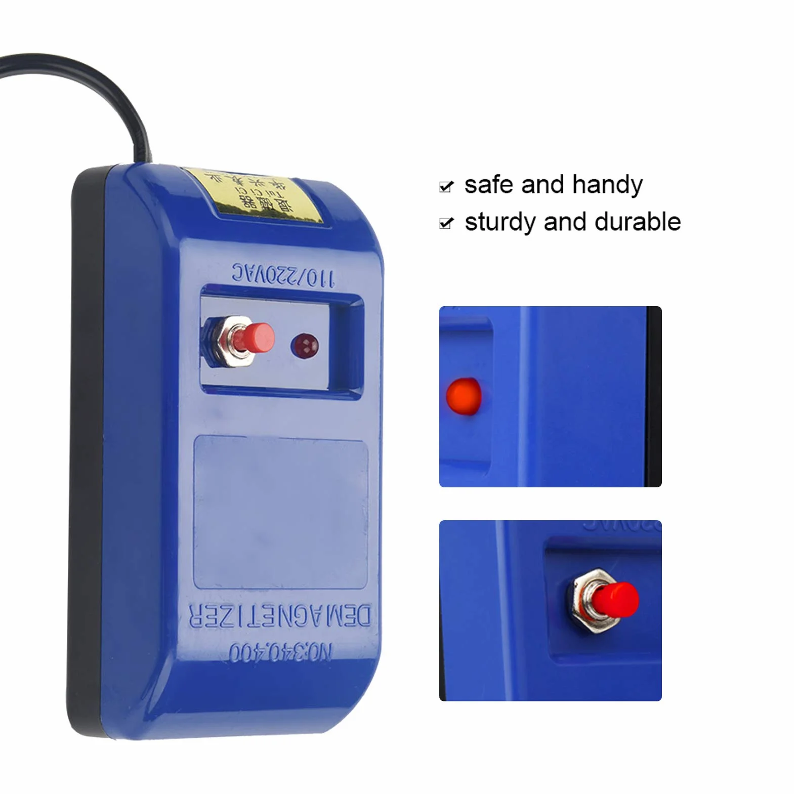 Demagnetyzator do zegarków, profesjonalne narzędzie do naprawy demagnetyzatora Naprawa zegarka Demagnetyzator zegarek kwarcowy Narzędzie do naprawy rozmagnesowania 250V