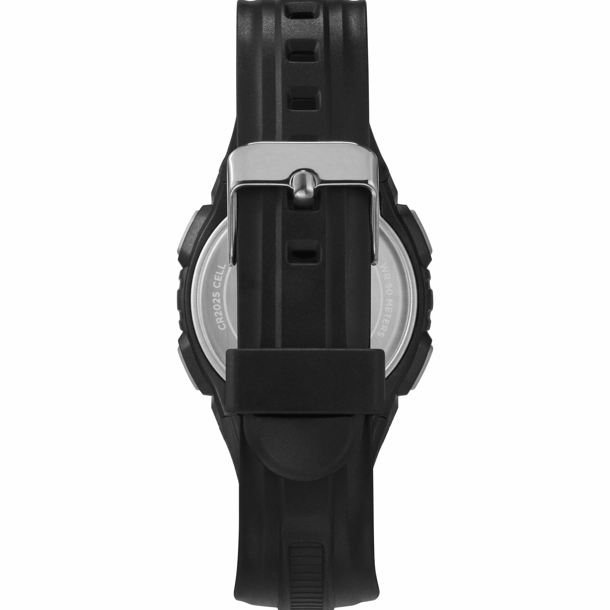 Timex Sport zegarek męski 43 mm – czarny pasek z żywicy, tarcza cyfrowa, koperta w kolorze czarnym, TW5M63600