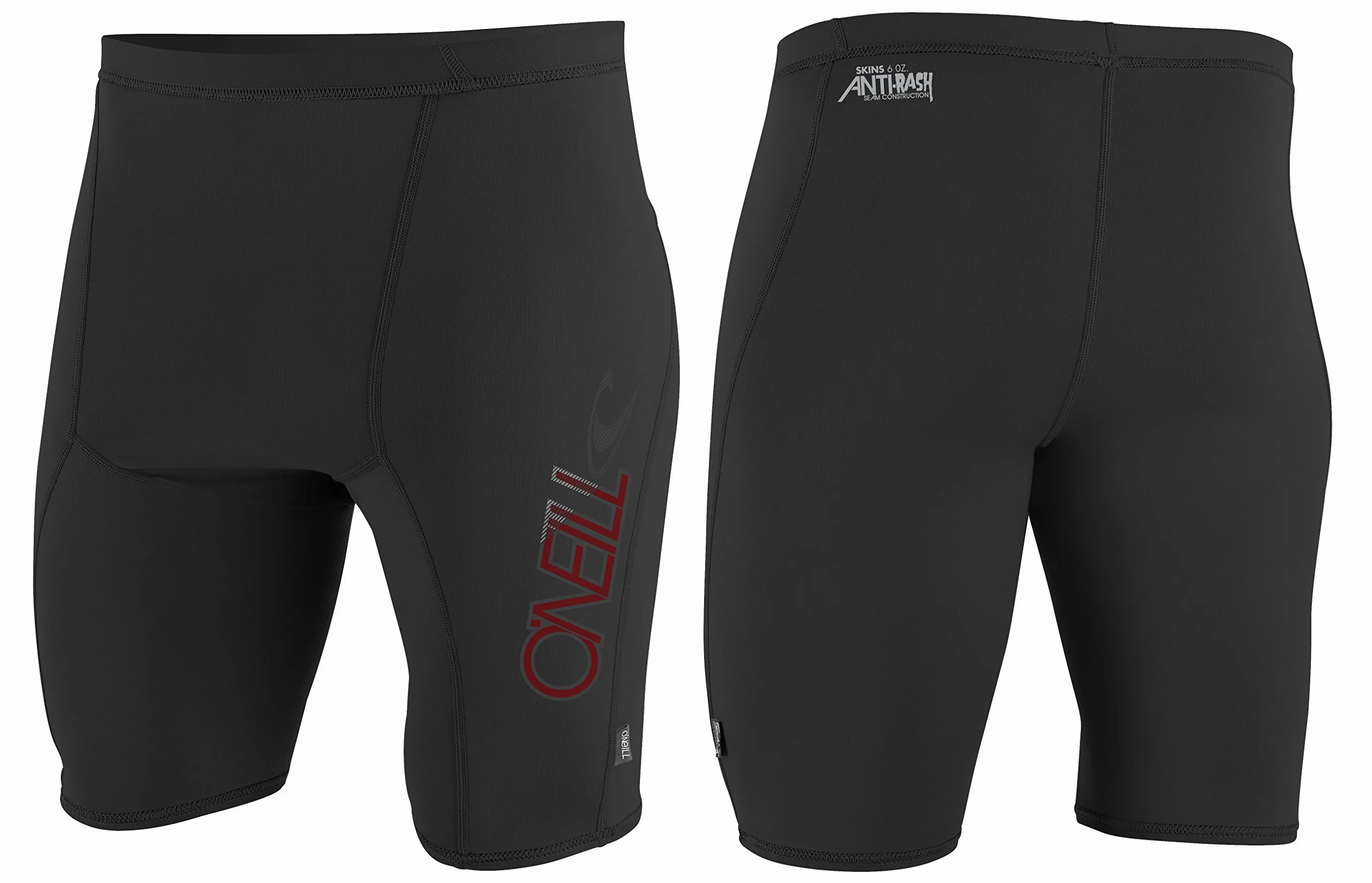 O'Neill Skins Shorts - O'Neill Męskie spodenki nylonowe ze skóry spandex - czarne, L Uniseks