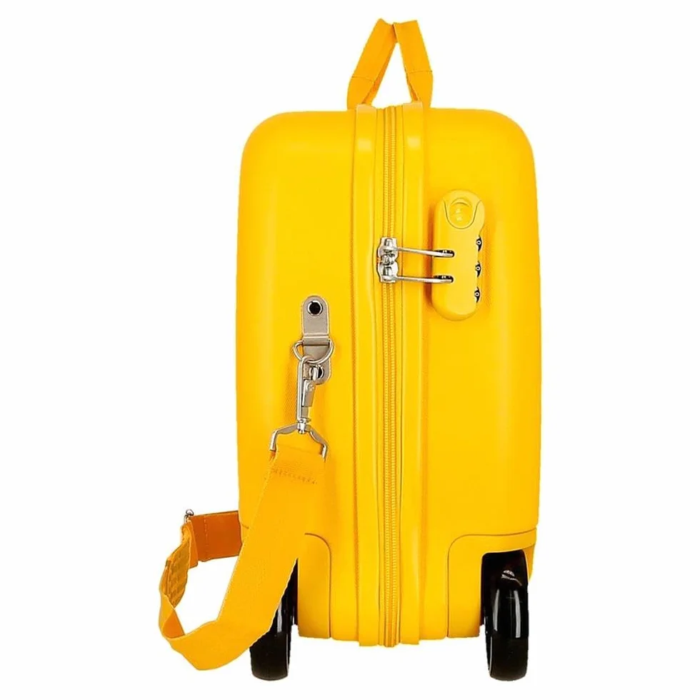 Joumma Disney Król Leon Explorer walizka kabinowa żółta 33 x 50 x 20 cm sztywna 2 kg zamek szyfrowy z boku ABS 2 kg 33 l bagaż podręczny, Żółty, Talla única, walizka dziecięca