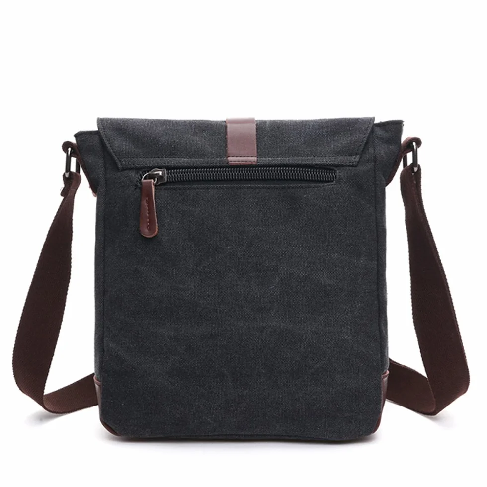 LOSMILE Męska torba na ramię 16 cali torba kurierska Canvas torba na laptopa torba listonoszka do pracy i szkoły