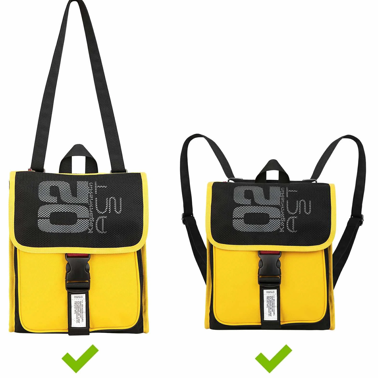 FIREFIRST x Hatsune Miku & Kagamine Rin/Len 2WAY Square Type Rucksack Plecaki Codzienne