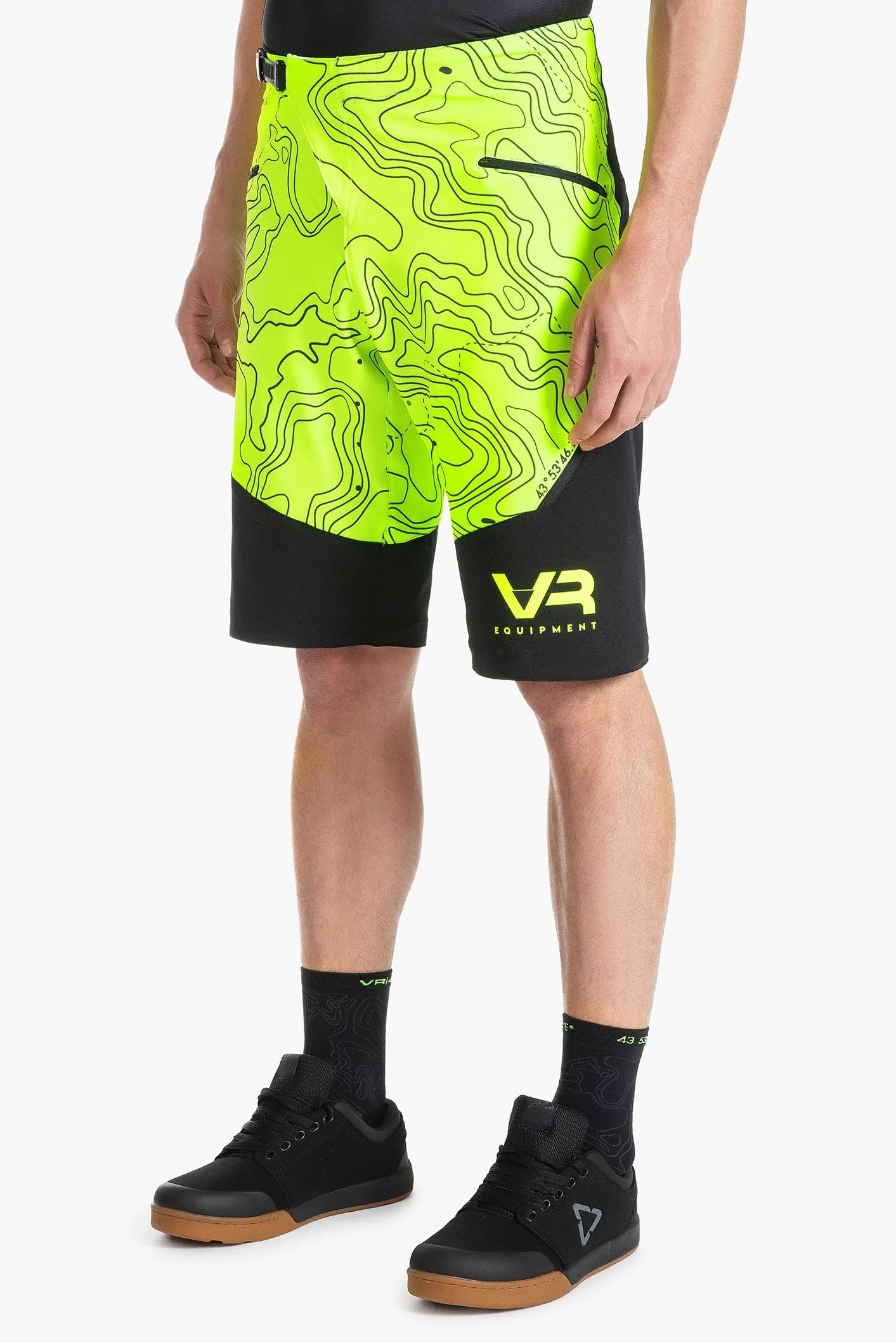 Valentino Rossi Krótkie Spodenki Mtb "Topography" - Spodnie Uniseks