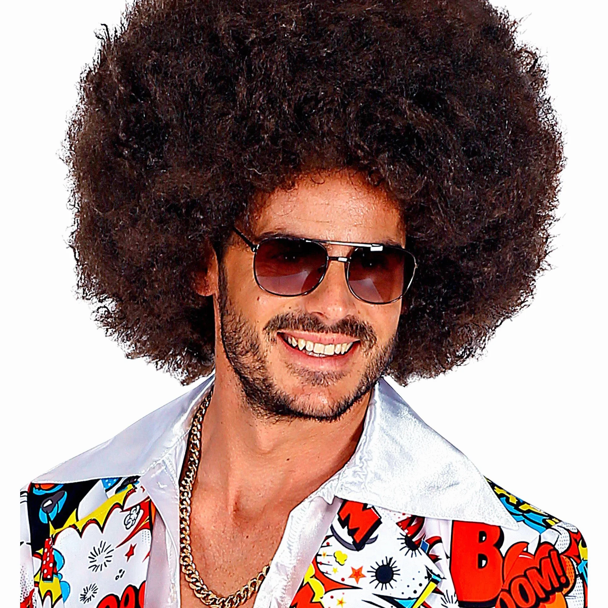 W WIDMANN MILANO Party Fashion - 14392 - Okulary 80s, okulary imprezowe, akcesoria, karnawał, akcesoria karnawałowe