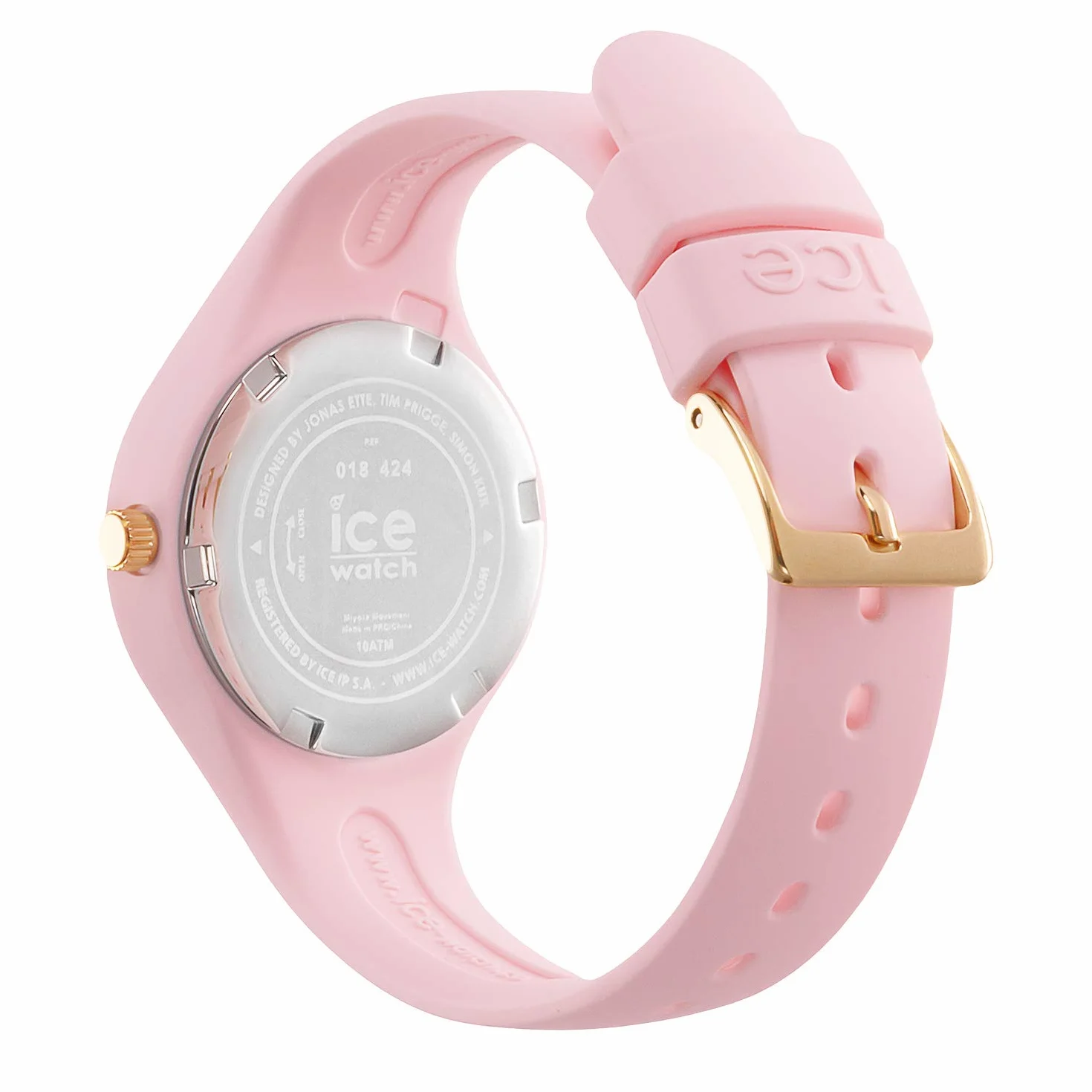 Ice-Watch - ICE fantasia Rainbow pink - Dziewczęcy różowy zegarek z silikonowym paskiem - 018424 (Extra Small)