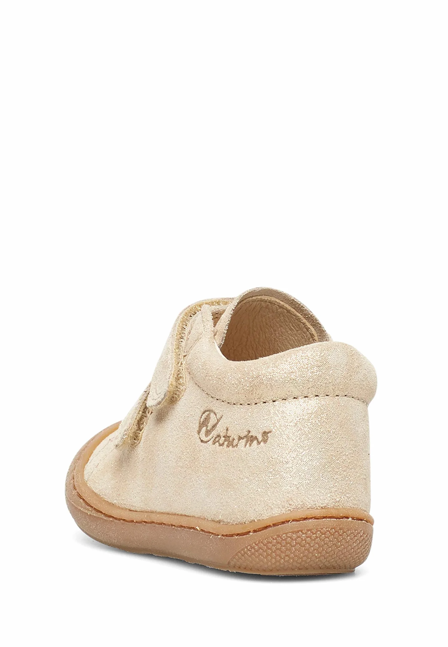 Naturino Buty z błyszczącego zamszu