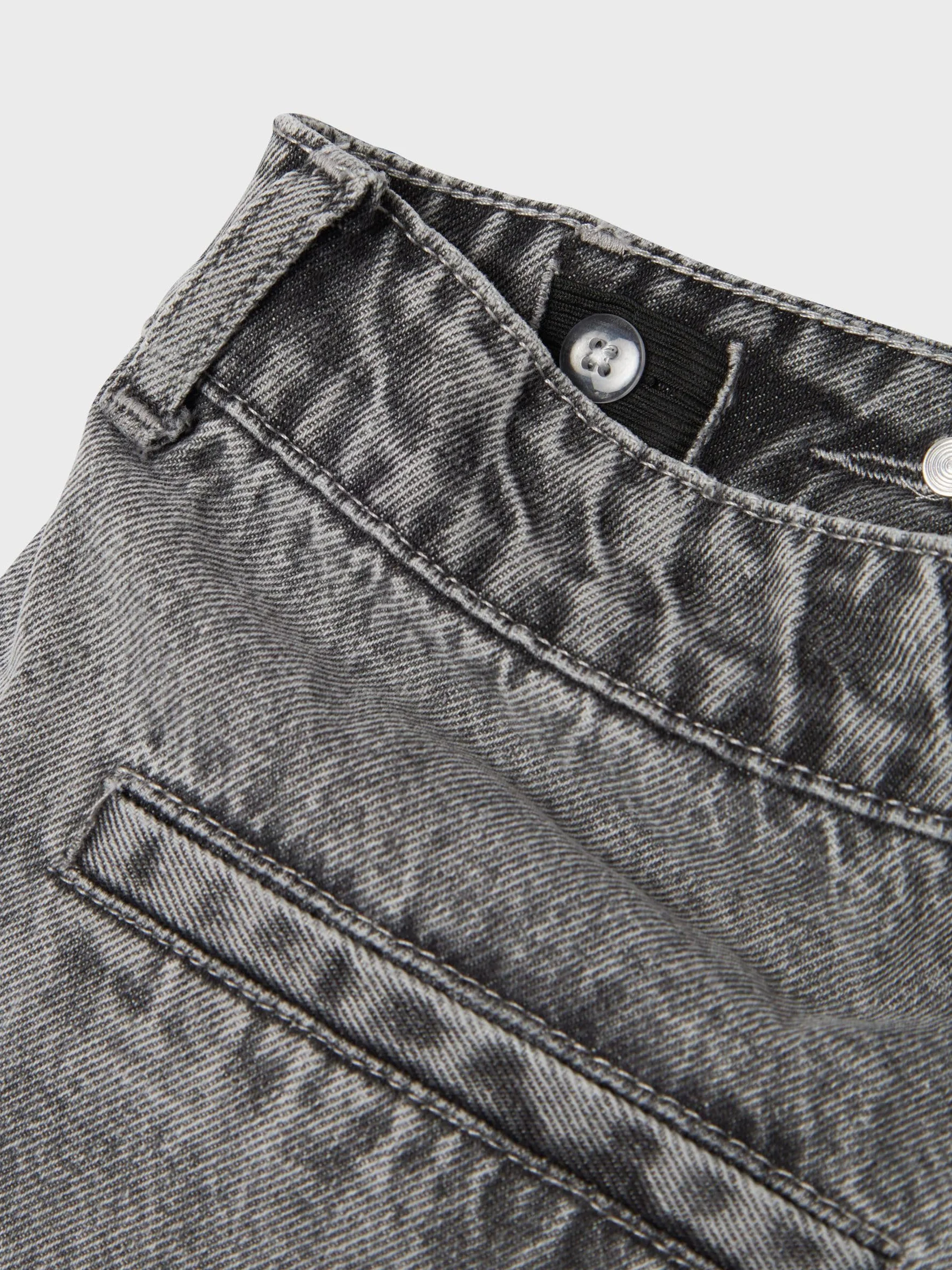 NAME IT Nlfnilizza Dnm Hw Wide Pant - spodnie jeansowe Dziewczynki