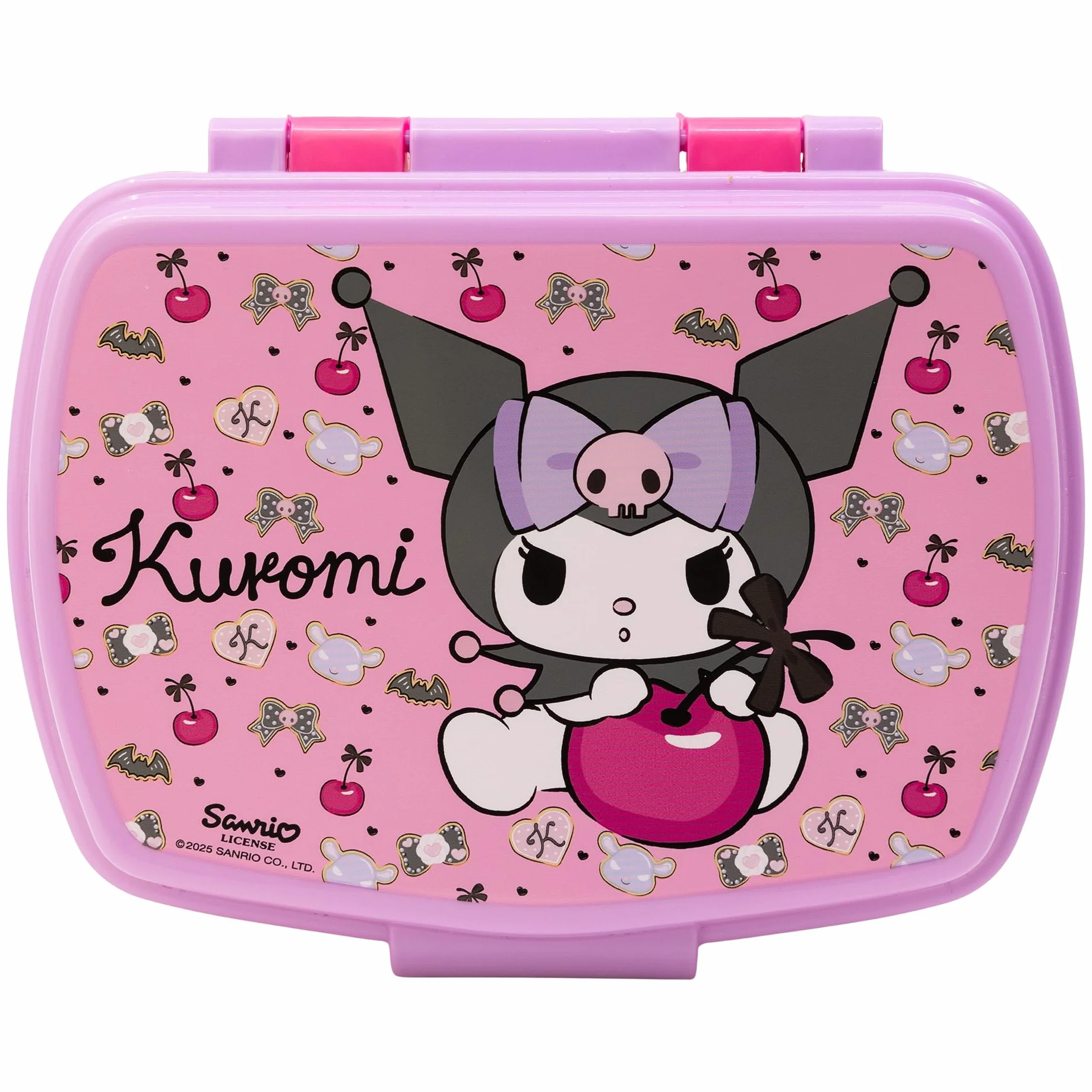 Kuromi prostokątne pudełko na lunch dla dzieci