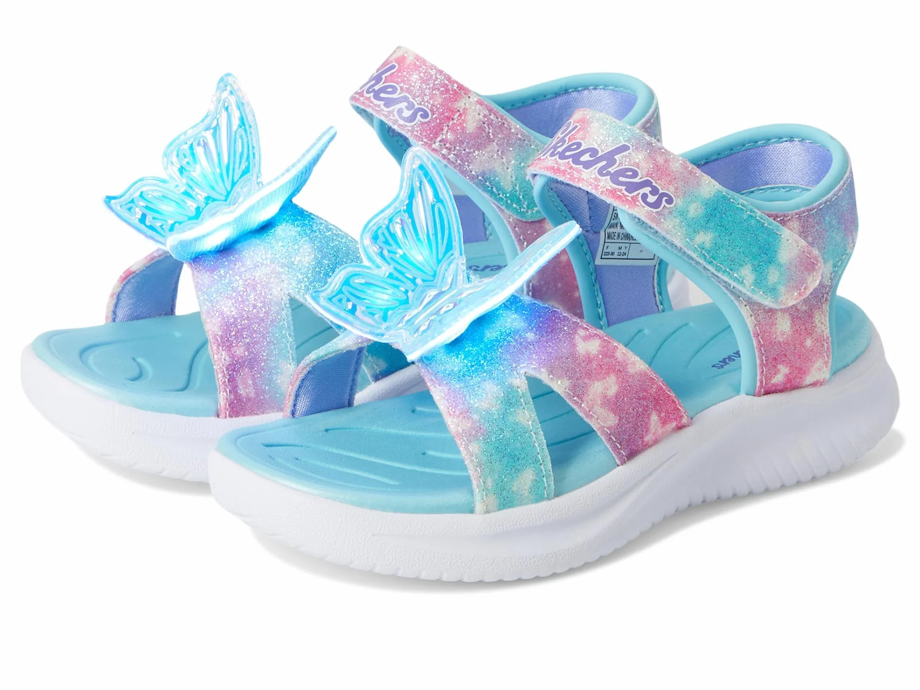 Skechers Dziewczynki Jumpsters Sandal Butterfly BritesSandał płaski