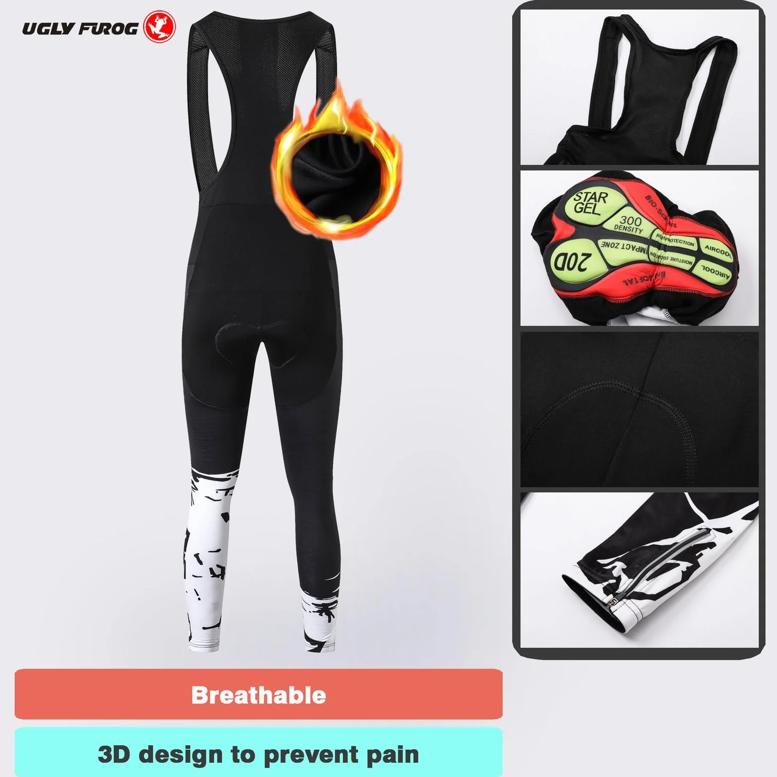 UGLY FROG Kobiety Odzież sportowa Odzież wewnętrzna i zewnętrzna Odzież rowerowa Zima