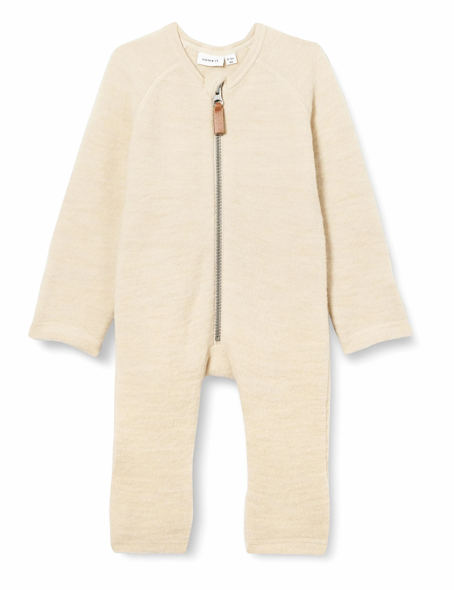 NAME IT Kombinezon Niemowlęta - dziewczynki Nbfwmino Wool Bru Ls Suit Xxiii