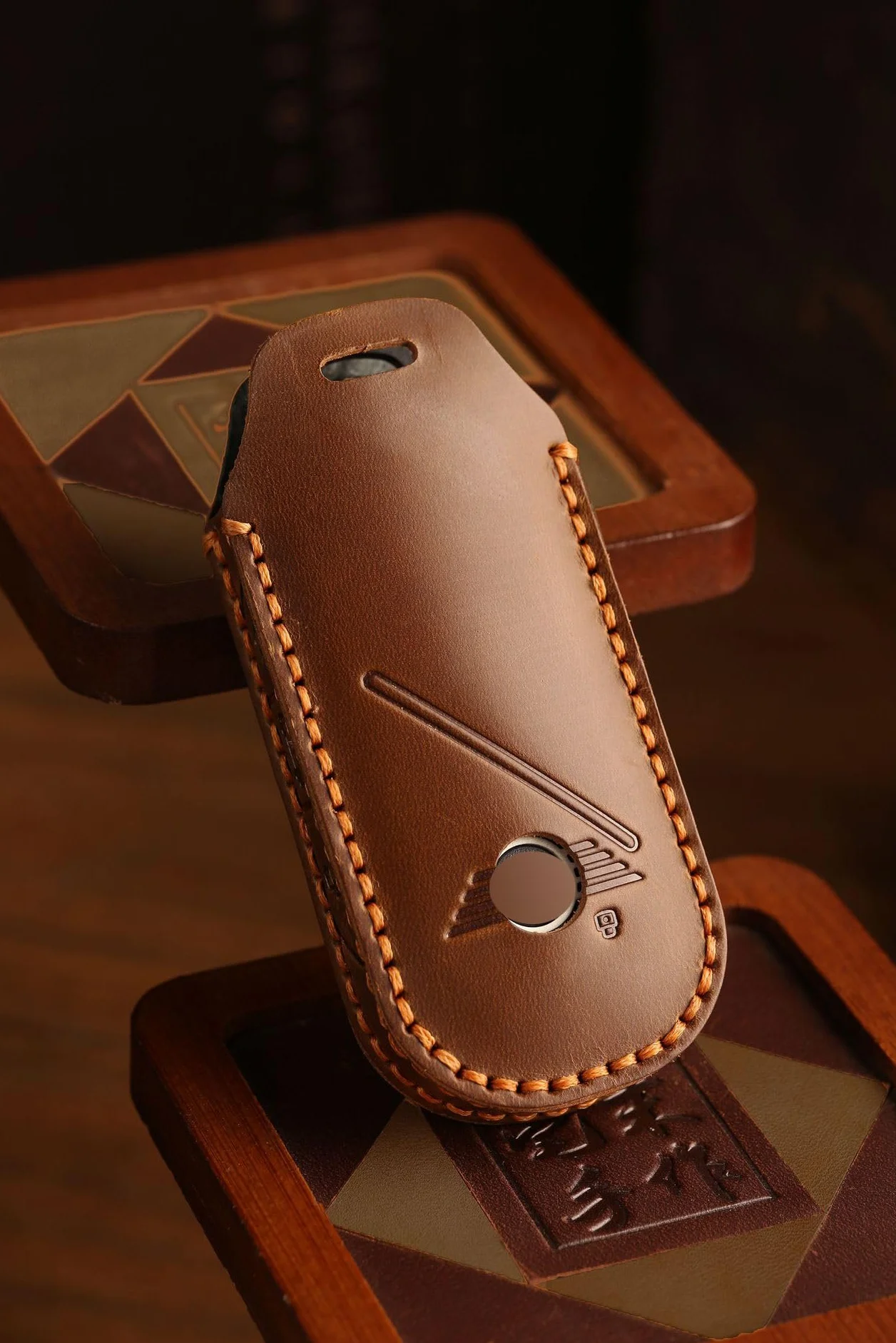 Ontto Retro etui na klucze Pasuje do BMW Mini Countryman U25 Cooper One Aceman 2023 2024 2025 2026 skórzane etui na pilot zdalnego sterowania etui na kluczyki samochodowe klucz pokrowce akcesoria