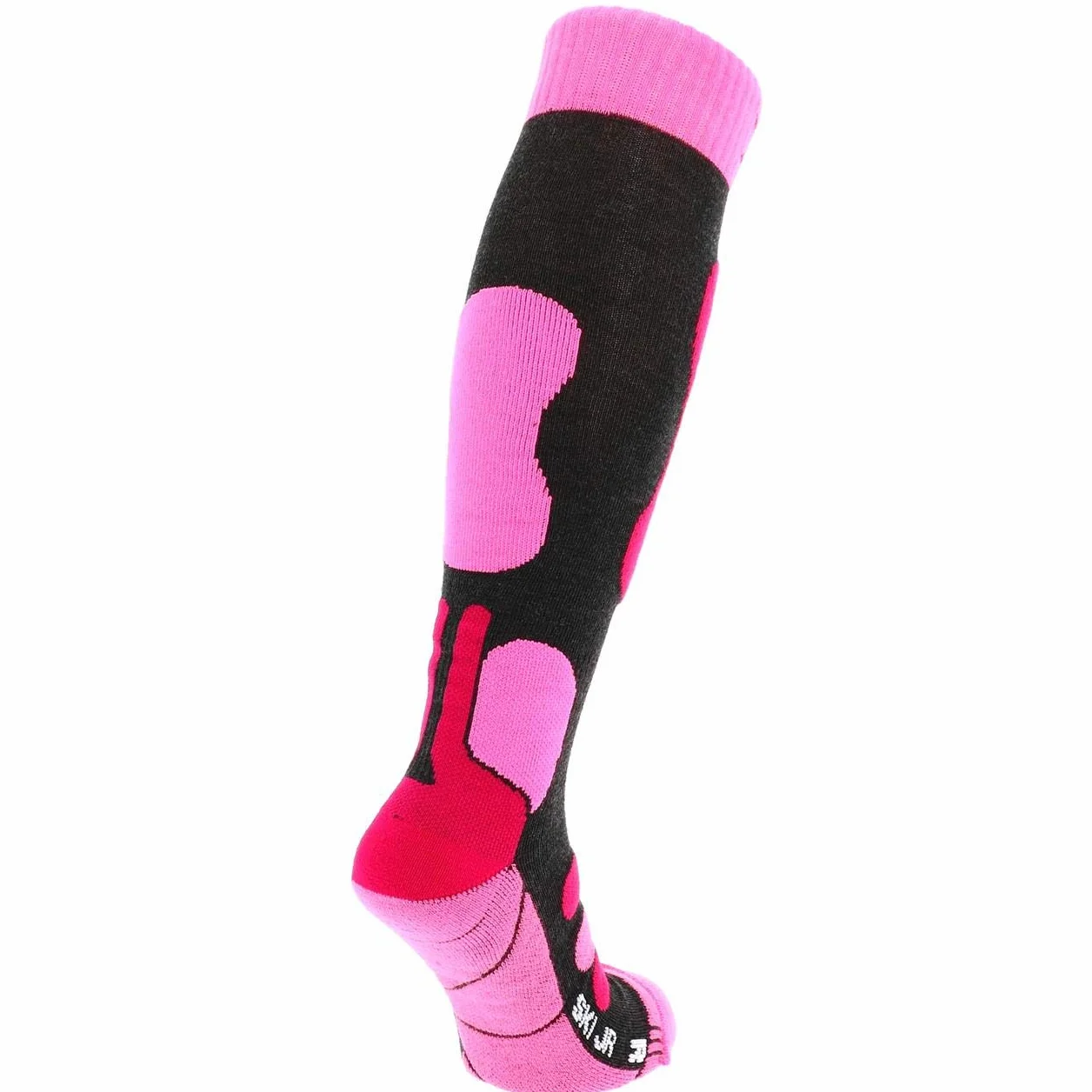 X-Socks Dzieci Ski Jr 4.0 Skarpety Anthracite Melange/Fluo P 36-38