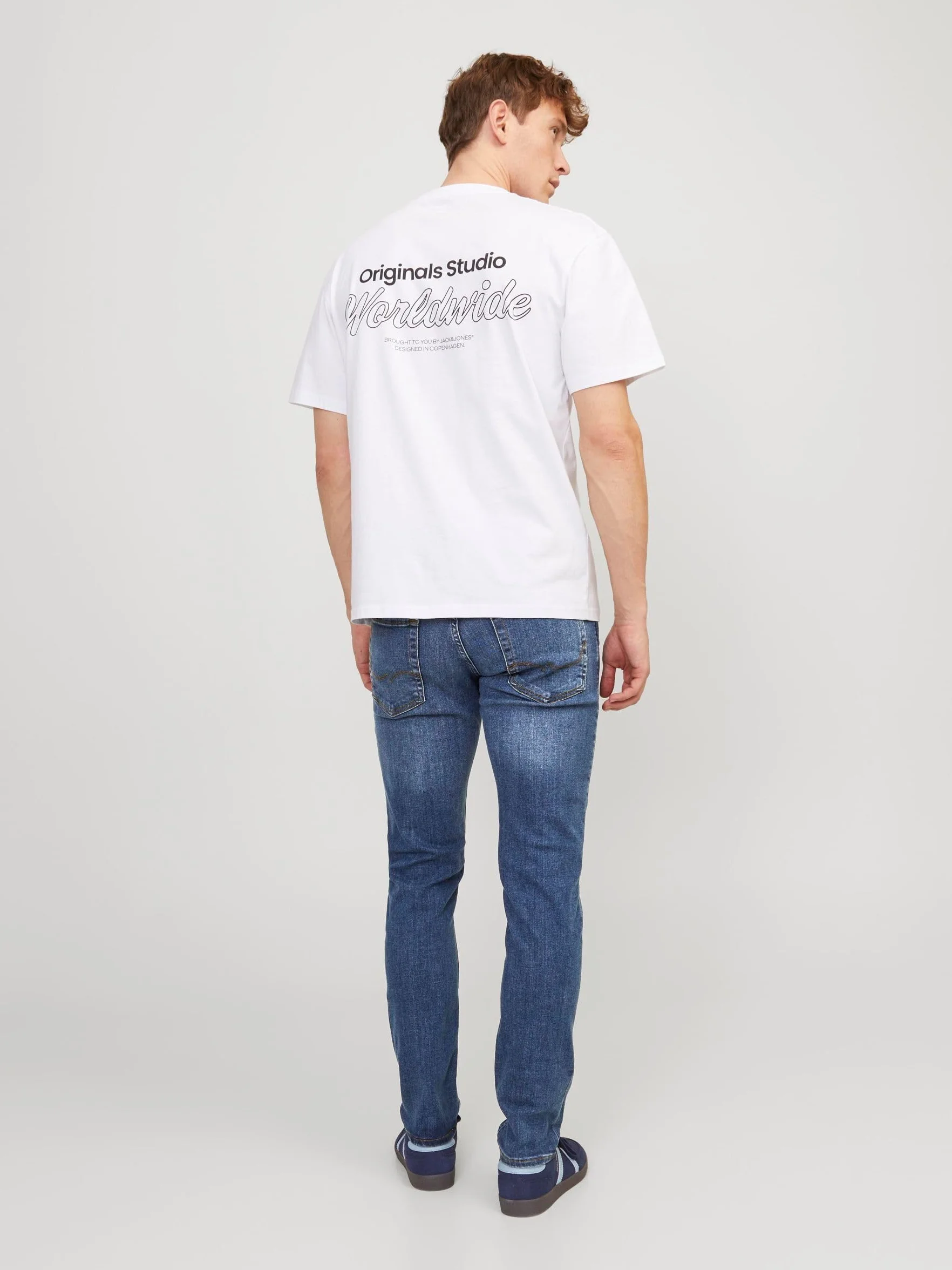 JACK & JONES Glenn Original - Jeansy o kroju slim Mężczyźni