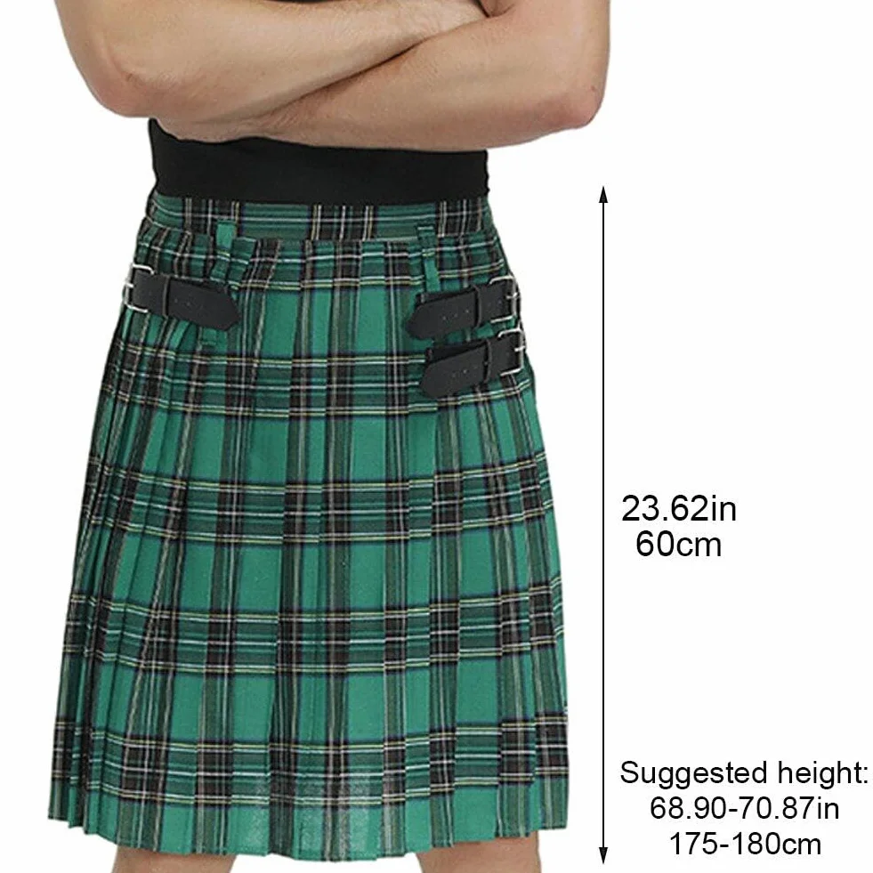 Szkocka szkocka kilt szkocka plisowana spódnica Skutda Kilts Tradycyjne kostiumy dla mężczyzn