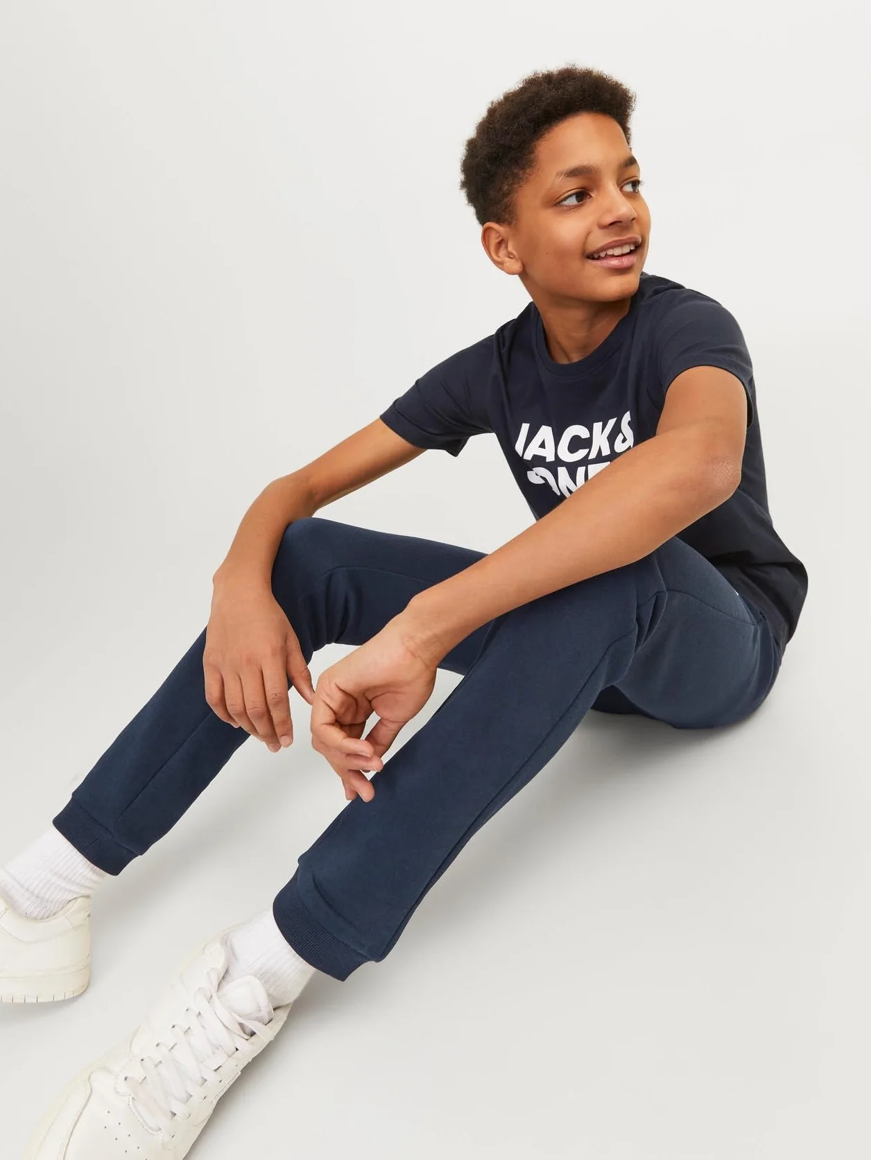 JACK & JONES Jpstgordon Jjnewsoft Sweat Pant Noos Mni - spodnie dresowe Chłopcy