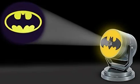 Batman DC Comics Batman Bat Signal projektor świetlny, lampa projekcyjna, plastik, czarny