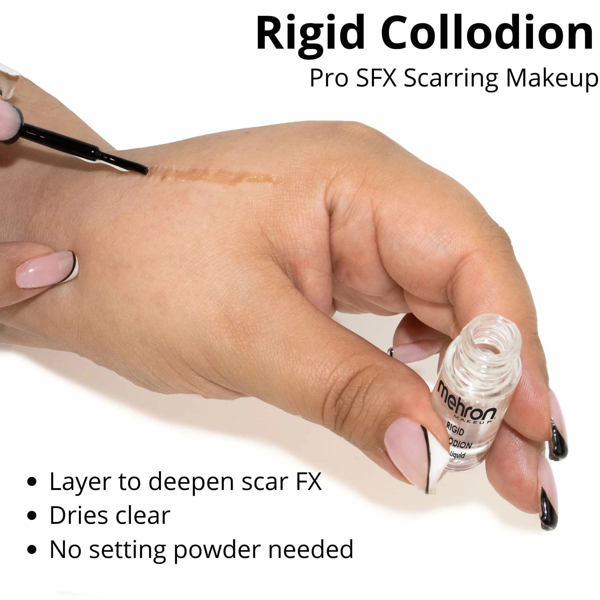 Mehron Rigid Collodion Scarring Liquid 4ml