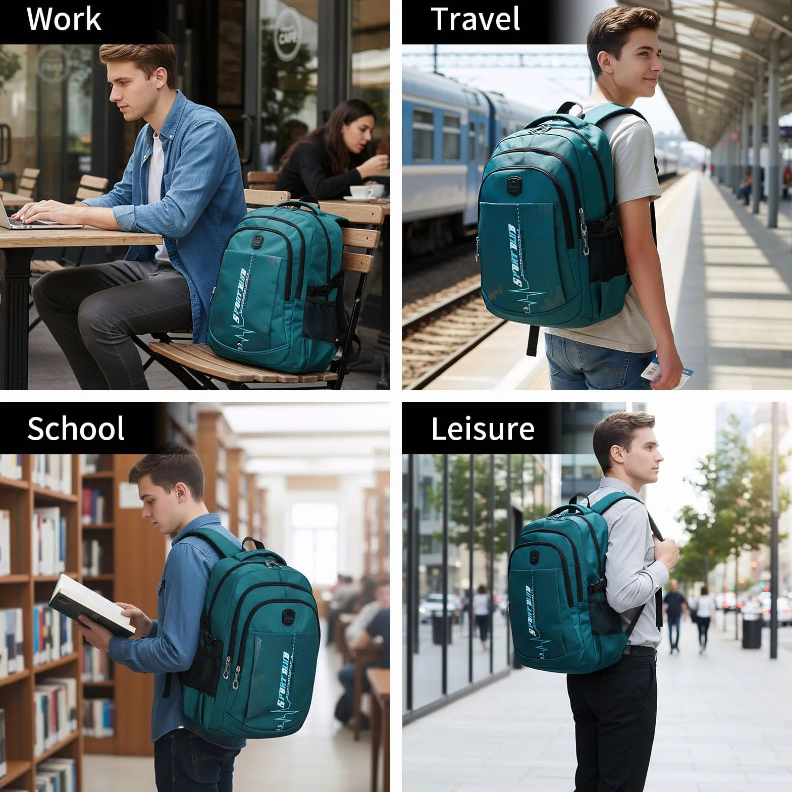 Plecaki szkolne studenckie torba na książki plecak na laptopa komputer na co dzień na ramię plecak podróżny plecak dla nastolatków chłopców