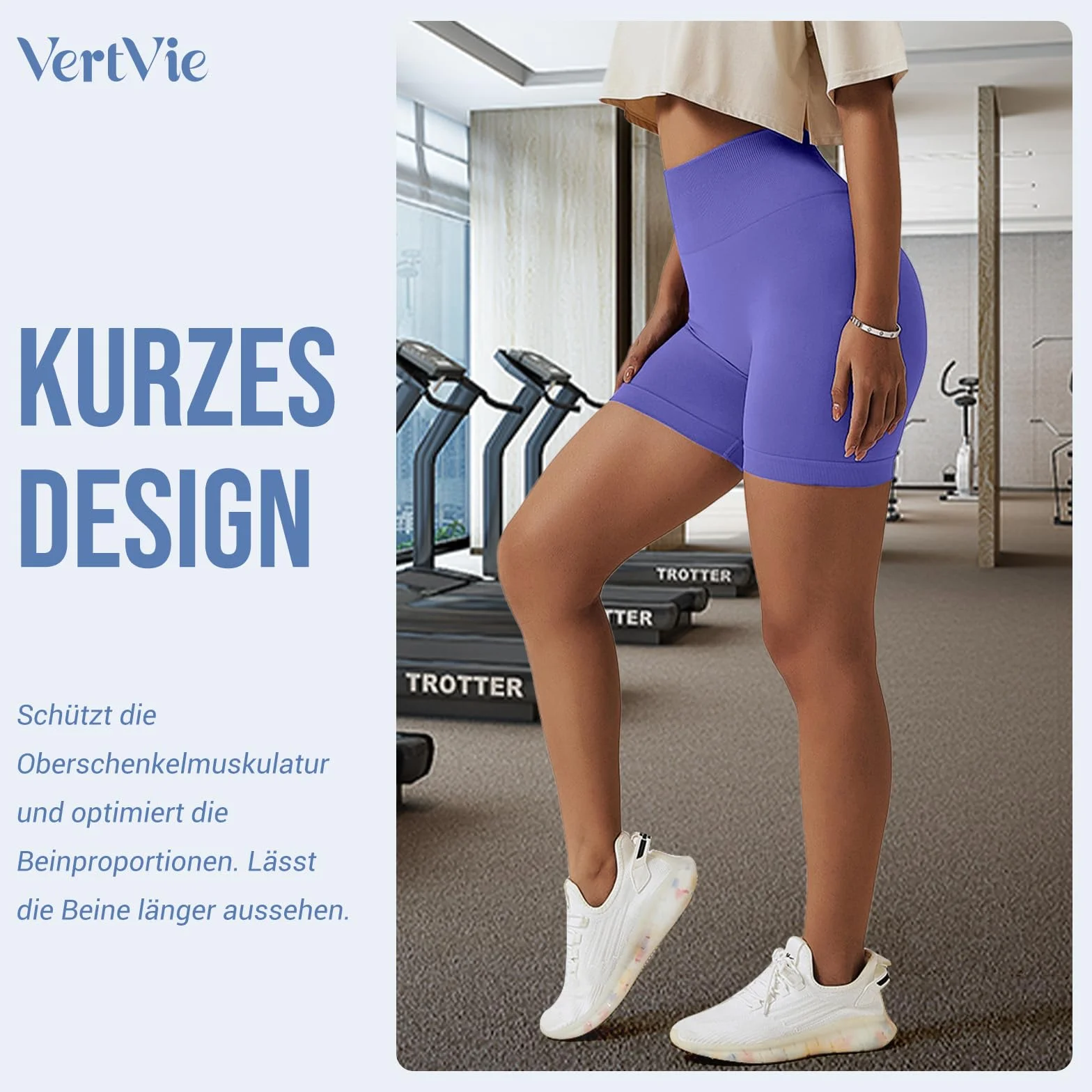 Vertvie Damskie spodenki gimnastyczne Booty Scrunch High Wasit Sport Shorts bezszwowe spodnie sportowe krótkie legginsy treningowe szorty push up spodenki rowerowe fitness bieganie