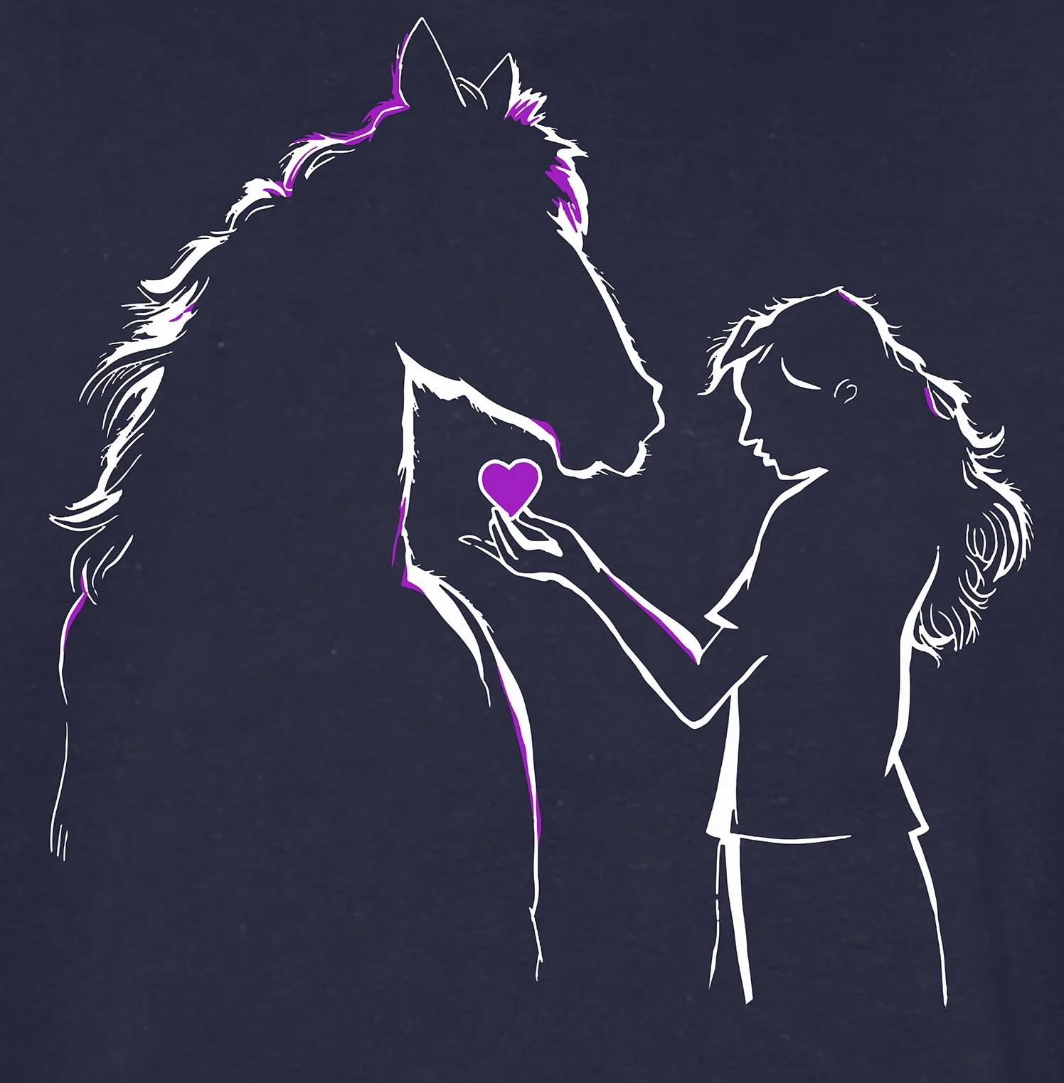 Sweter z koniami dla dziewczynki: miłość konia - bluza z kapturem dla dziewczynek - prezent dla koni - dziecięca bluza z kapturem koń - odzież jeździecka - My Horse - akcesoria do jazdy konnej