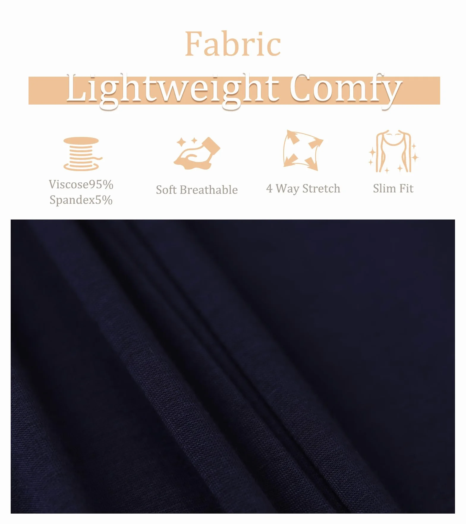 ANYFITTING Damska Koszulka Slim Fit, Ultralekka z Długim Rękawem - Damska Koszulka Termoaktywna z Golfem, z Bawełny na Zimę S-2XL