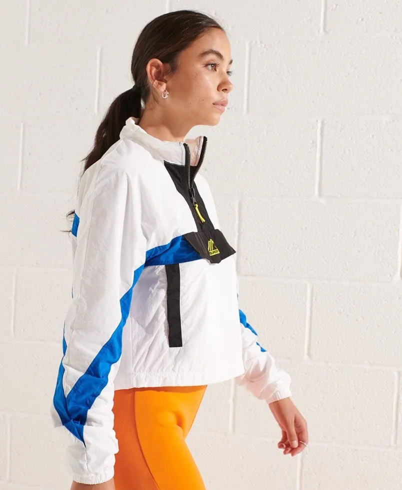 Superdry Kurtka Kobiety Kolorowy Blok Nad Głową