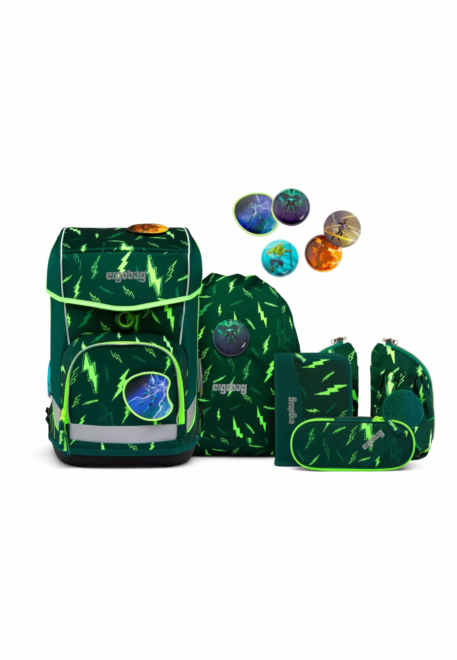 ergobag Cube Light-set Plecak Unisex Dzieci