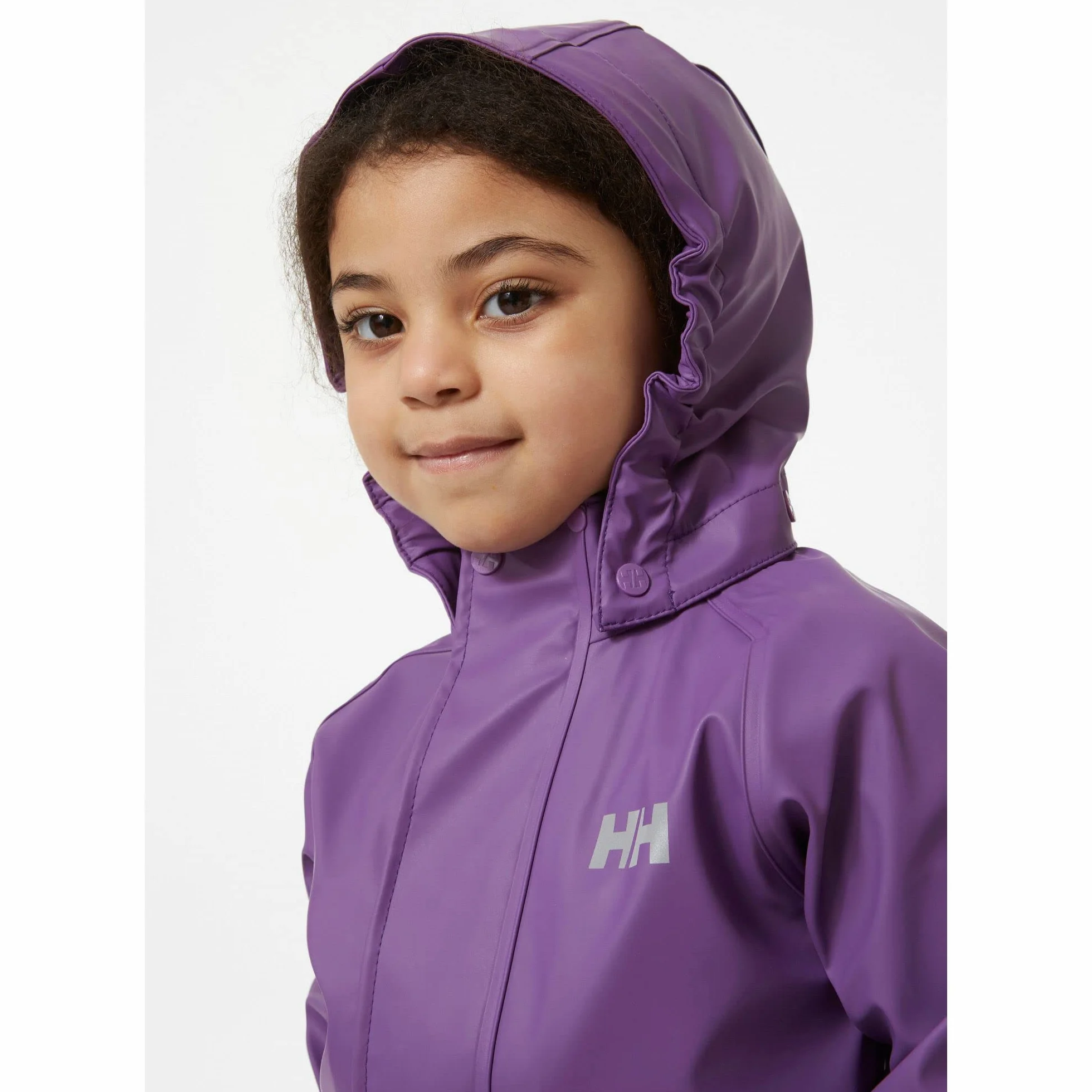 Helly Hansen kombinezon przeciwdeszczowy dla dzieci, fioletowy, 116