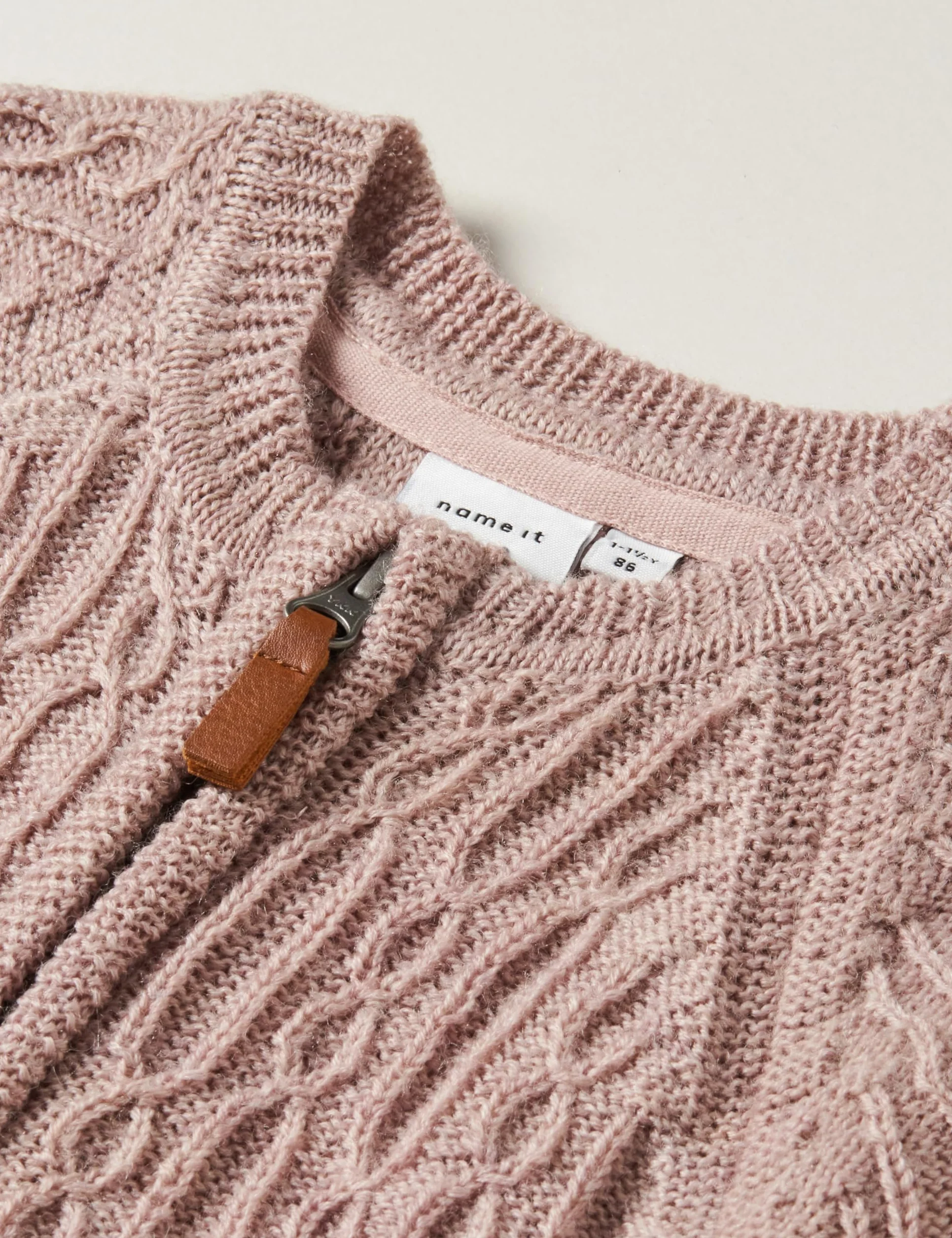 NAME IT Kombinezon Niemowlęta - dziewczynki Nmfwrilla Wool Ls Knit Suit Xxiii