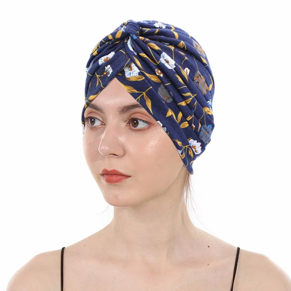 Luminary Einfarbiges Kopftuch für Frauen, Turban, Kopfbedeckung, Chemo-Beanie-Schal, Kopfbedeckung für Krebs, Chemo, Haarausfall, 15, Rozmiar uniwersalny