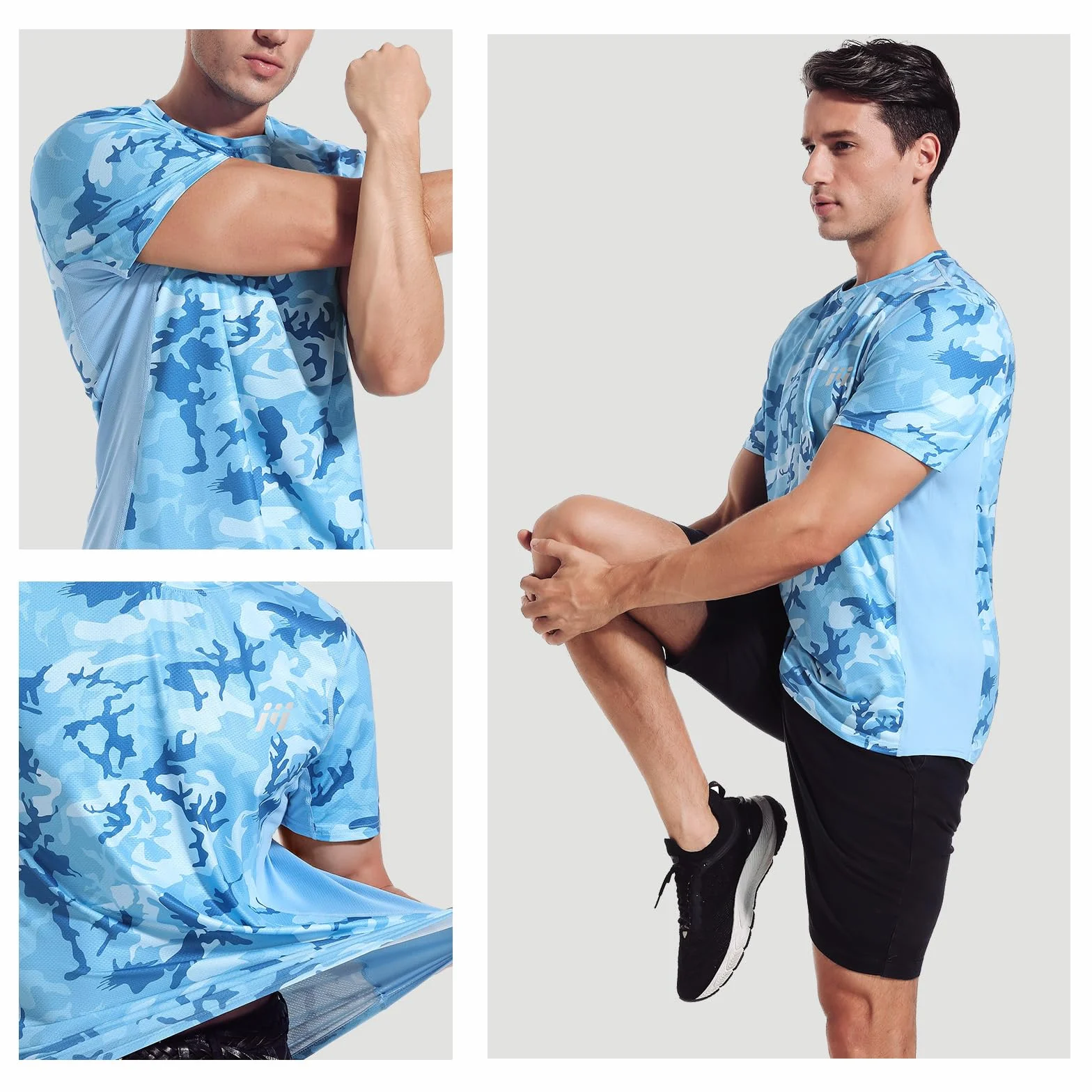 MEETWEE T-Shirt Mężczyźni Sports Shirt Men-UP9ST-1