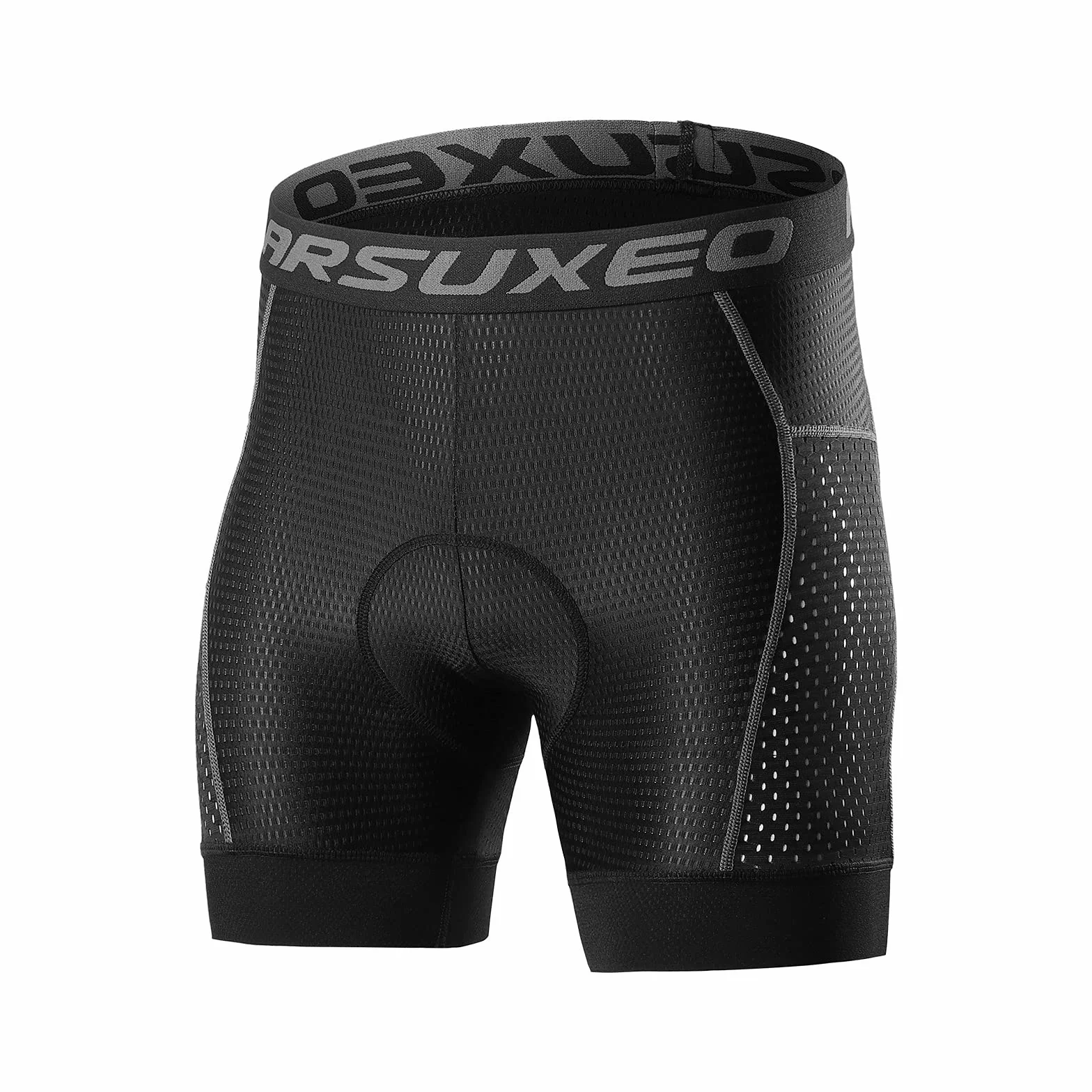 ARSUXEO Męskie spodenki rowerowe 5D z wkładką żelową do roweru górskiego dla mężczyzn