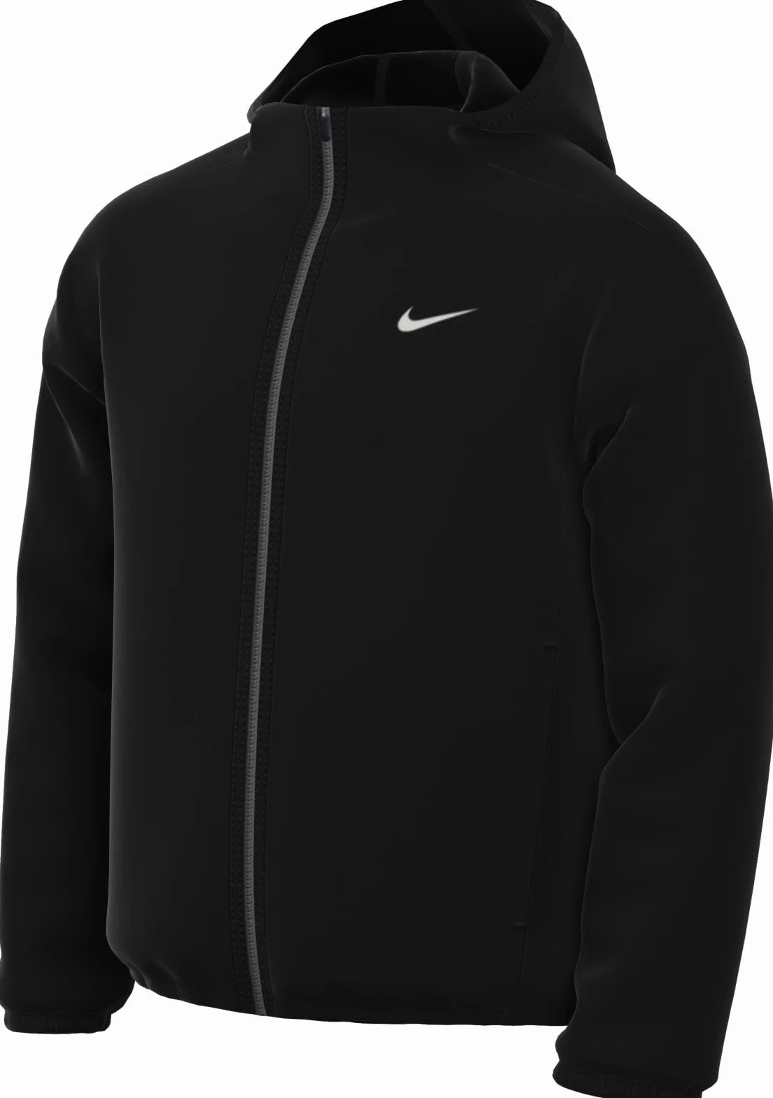 Nike Men's Kurtka M Nk Df Form Hd Jkt, Czarny/Odblaskowy Silv, FB7482-010, M