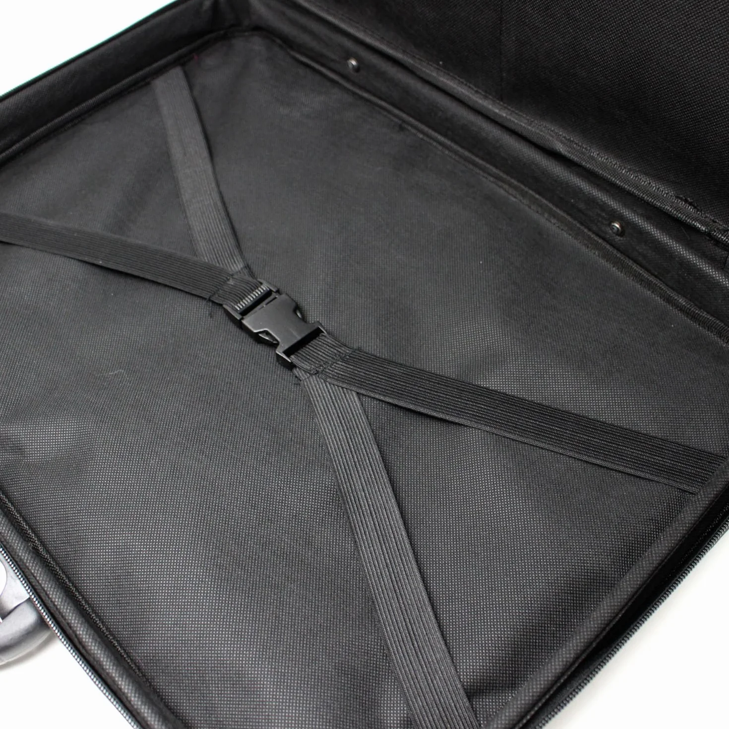 Artway A2 Art Portfolio Case - Teczka do przechowywania sztuki z uchwytem do noszenia/paskiem na ramię, wewnętrzne/zewnętrzne kieszenie i wewnętrzny pasek zabezpieczający (bez pierścieni) - czarne