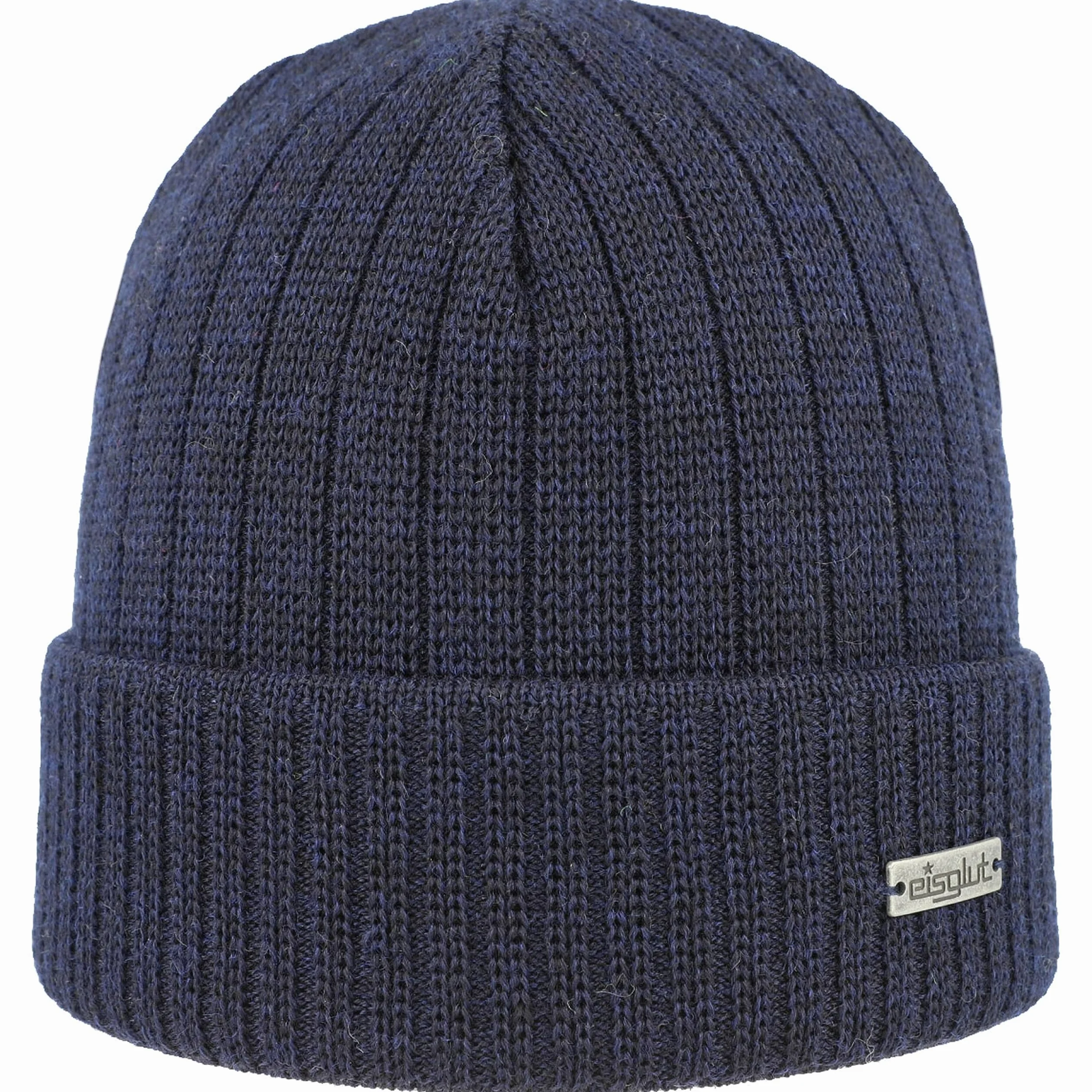 Eisglut Czapka męska Milang Merino Made in Germany, morski, Rozmiar uniwersalny