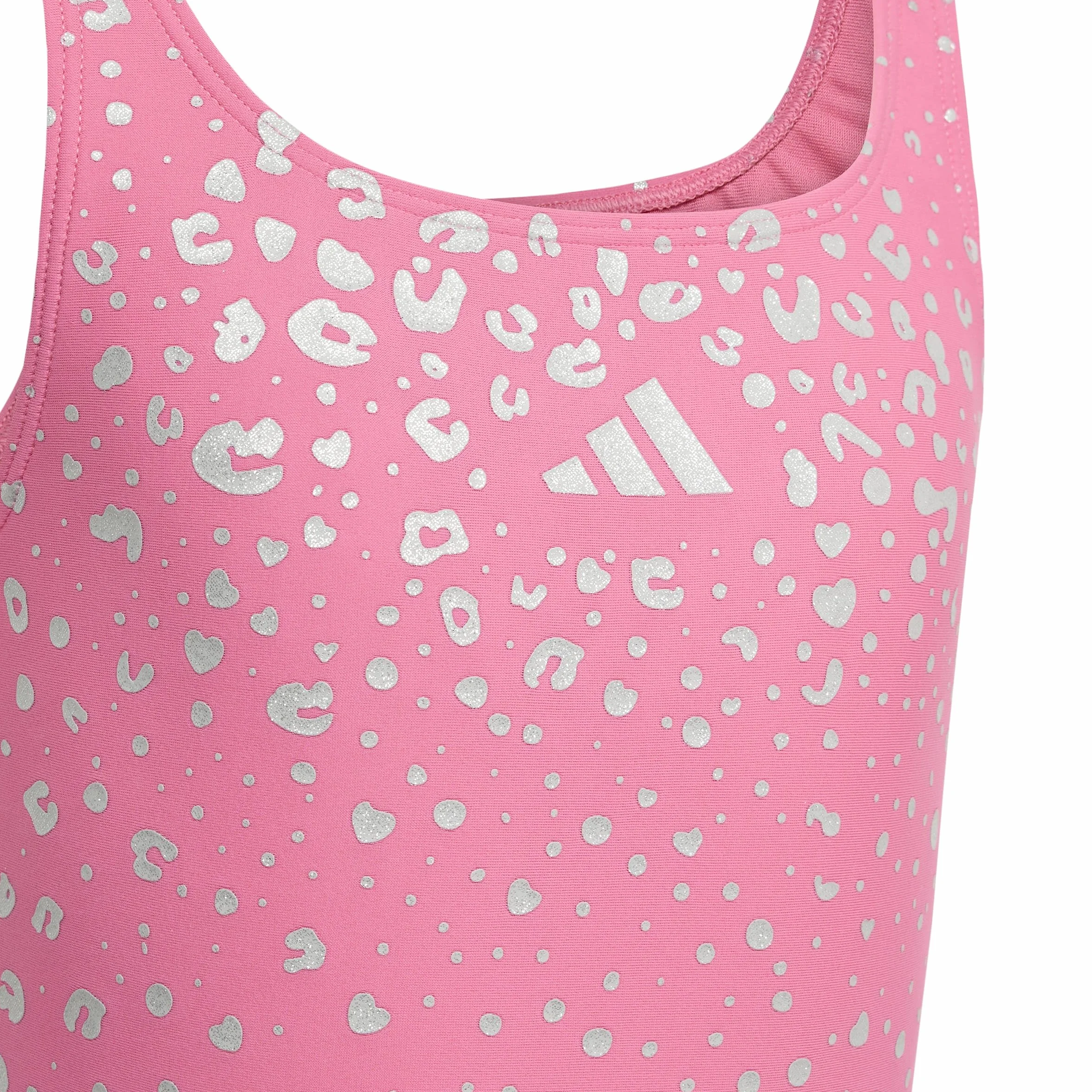 adidas Strój kąpielowy jednoczęściowy Dziewczynki Glitter V-back Swimsuit