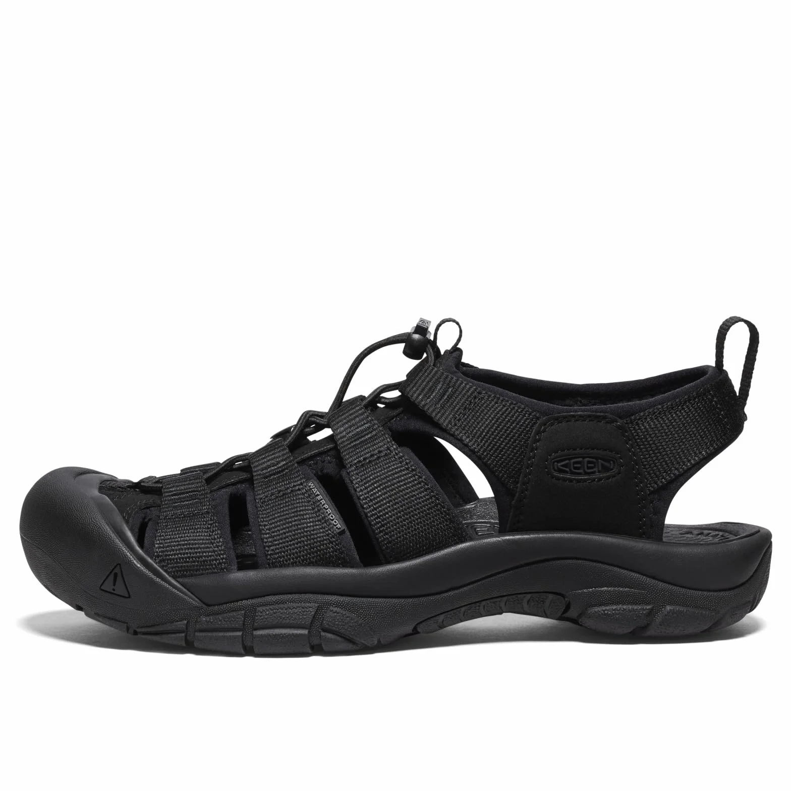 KEEN Damskie sandały wodne Newport H2 z zamkniętymi palcami, Czarny/Czarny/Czarny, 39 EU
