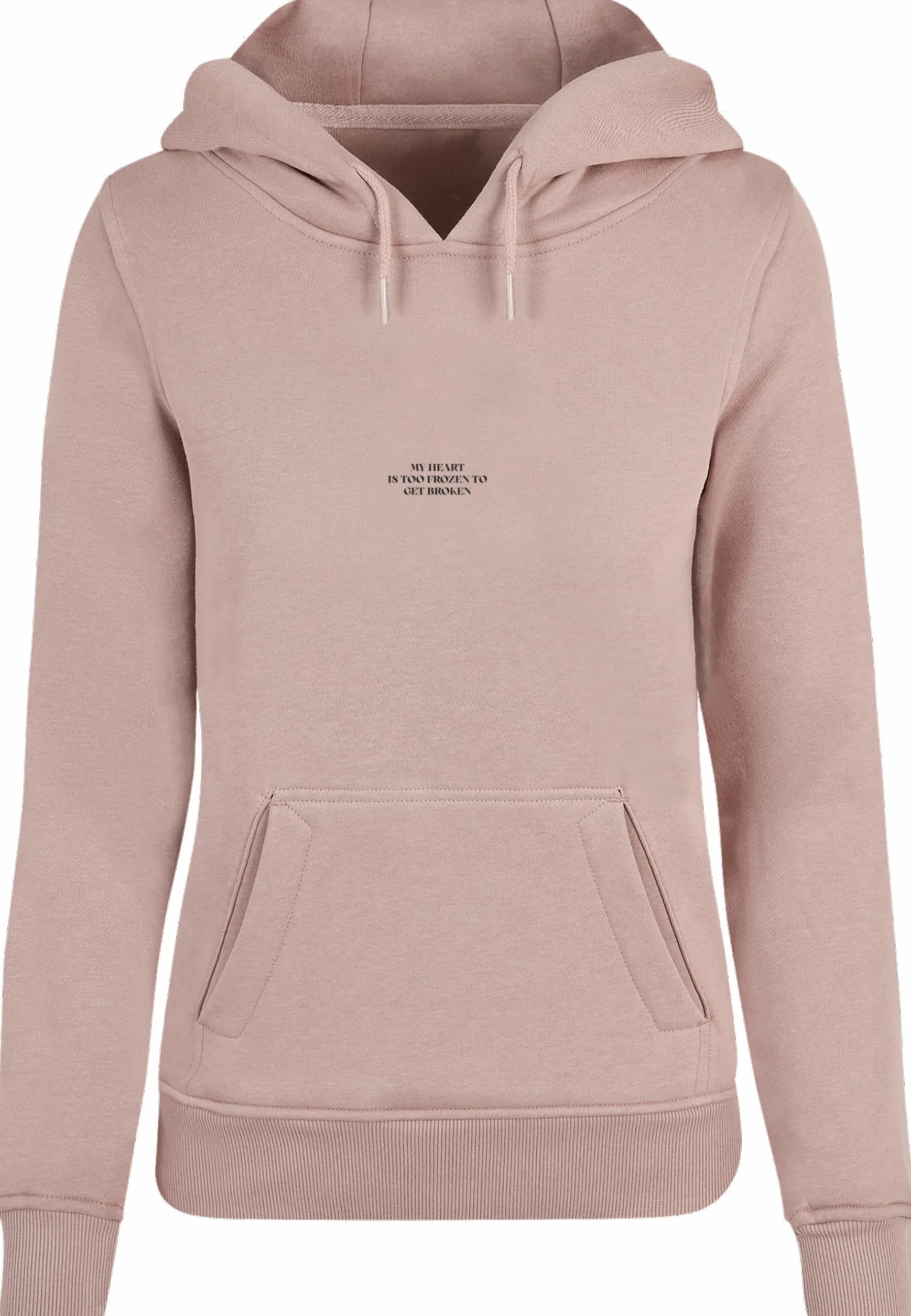 Miss Tee Too Frozen damska bluza z kapturem, Duskrose, L
