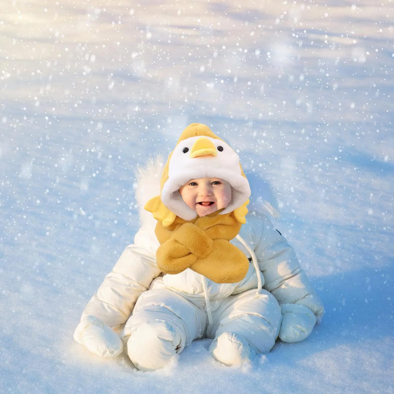 PLUSHCEWT Zestaw szalików z kapturem 2 w 1, dla dzieci, zimowy, ciepły kapelusz, szalik, urocze dziewczyny, chłopcy, czapki, szalik, zima, pluszowe szaliki z kapturem, akcesoria pogodowe, dla dziecka,