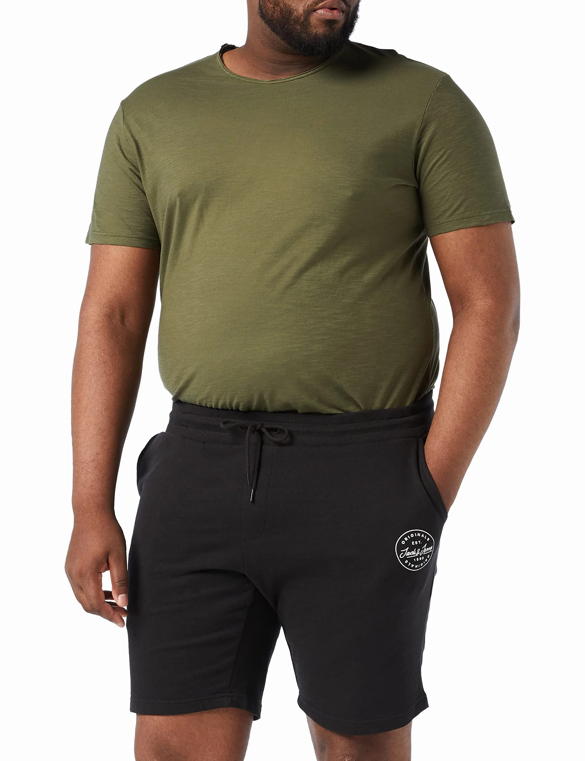 JACK & JONES Jji Shark Jjsweat Shorts At Ps Sn - Shorty Mężczyźni