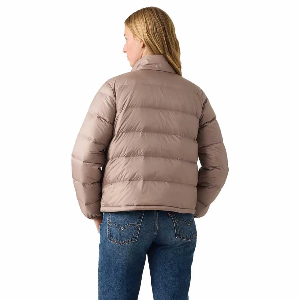 Levi's Polly Packable Dwn Jckt Taupe Gray, taupe Gray, S