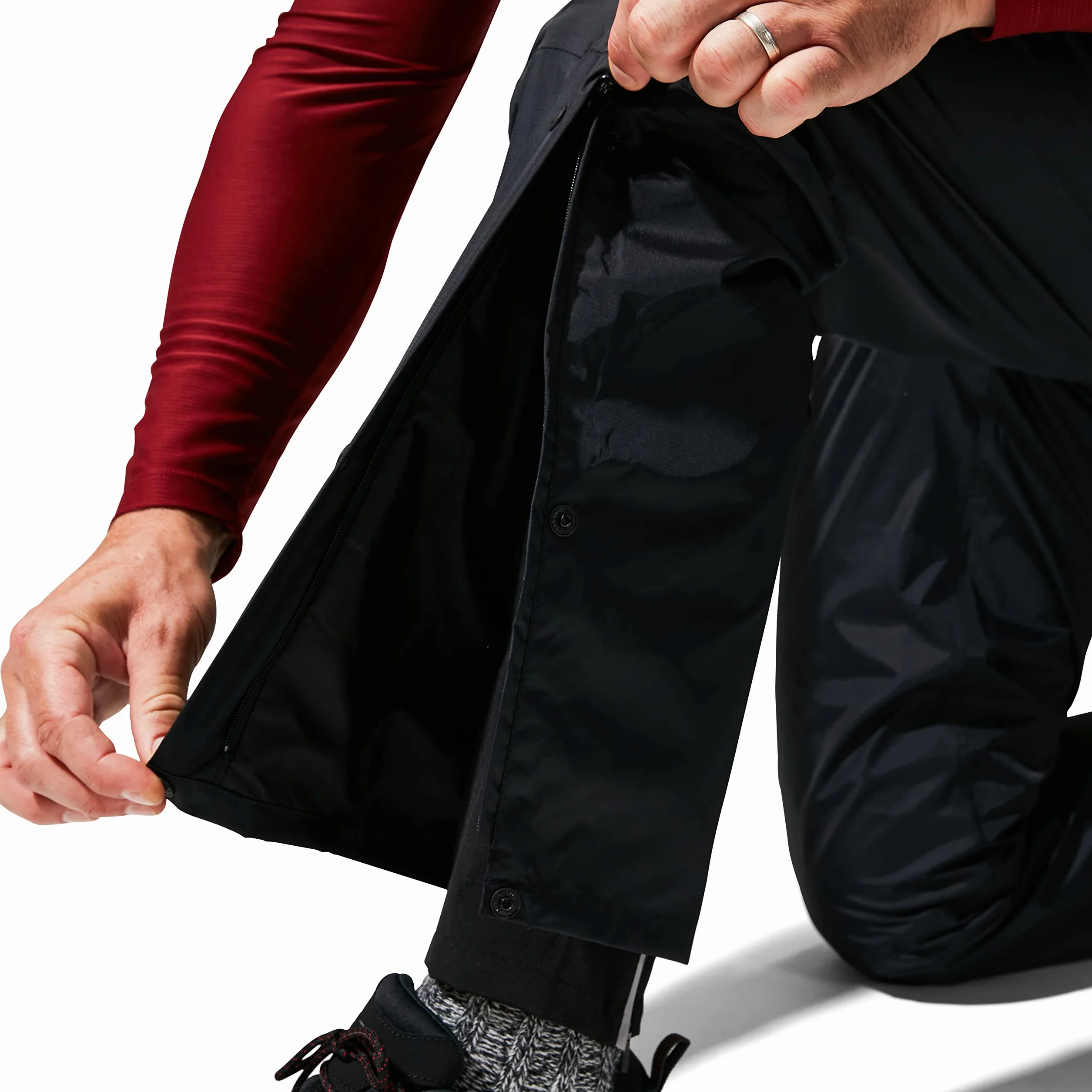 Berghaus Deluge Pro 2.0 Wodoodporne Oddychające Spodnie Wierzchnie, Trwałe, Wygodne Spodnie Przeciwdeszczowe - Deluge Pro 2.0, wodoodporny, oddychający Mężczyźni