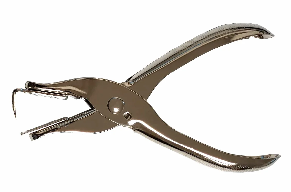 Szczypce do Zszywek | Chromowana Stal Nierdzewna | Antypoślizgowy Uchwyt | Ergonomiczne i Trwałe | Do Biura, Domu i Szkoły
