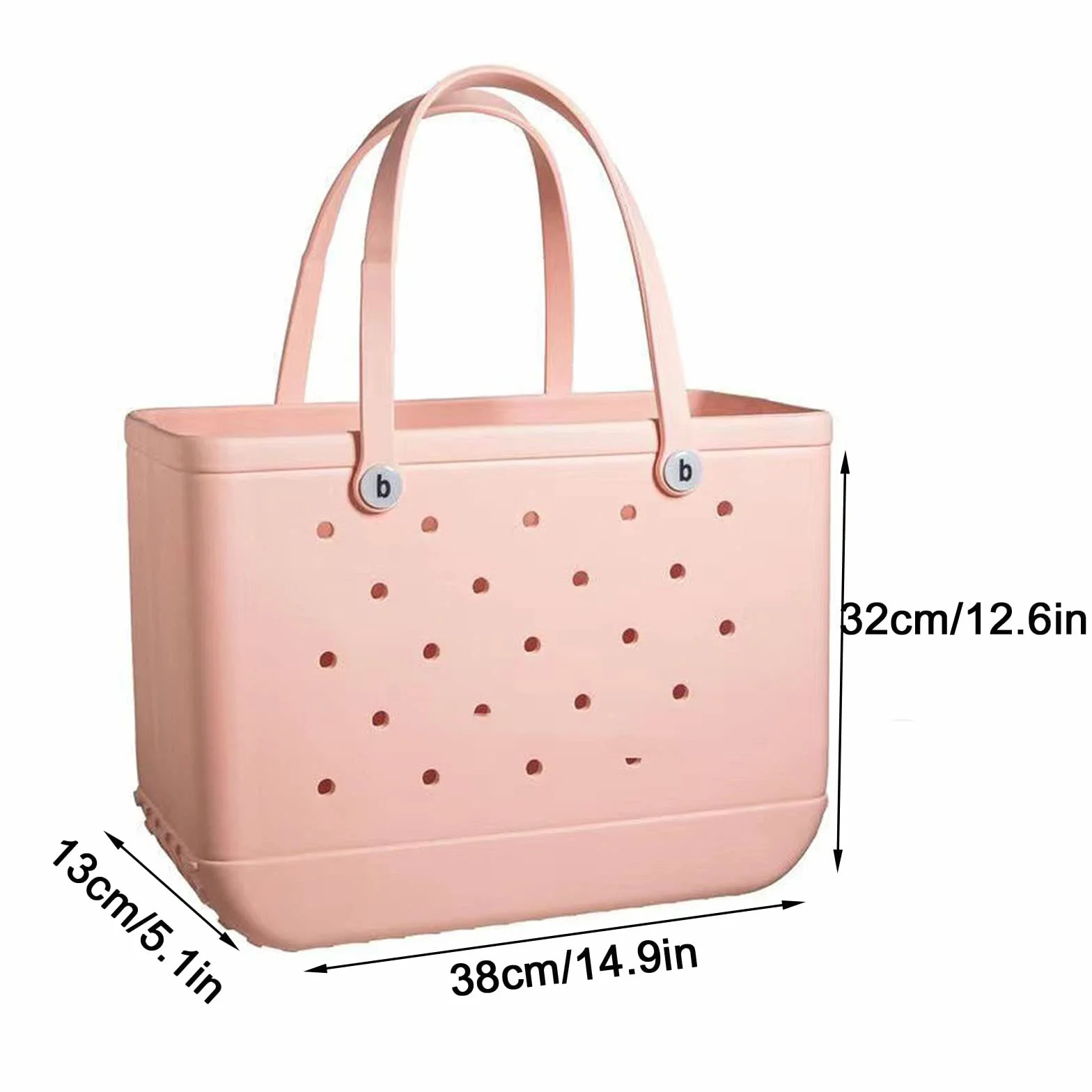Beach Tote Bag Holiday Essentials Rubber Tote Bag Shopper Shoulder Bag Handbag Siłownia Basen z mokrym basenem podróżnym
